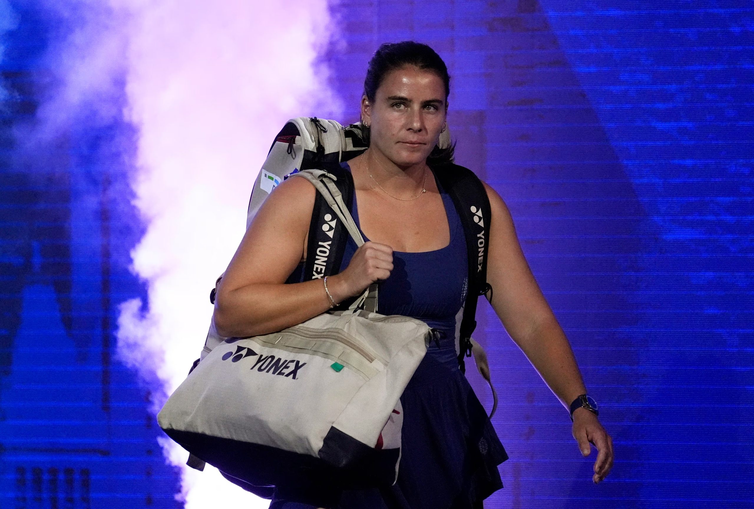 Emma Navarro confirmó que no competirá hasta 2027 (REUTERS/Eduardo Munoz)