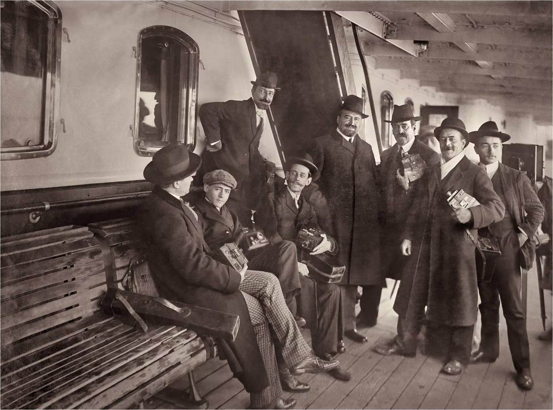 Llegó a Buenos Aires en 1909 y sus conferencias fueron un suceso