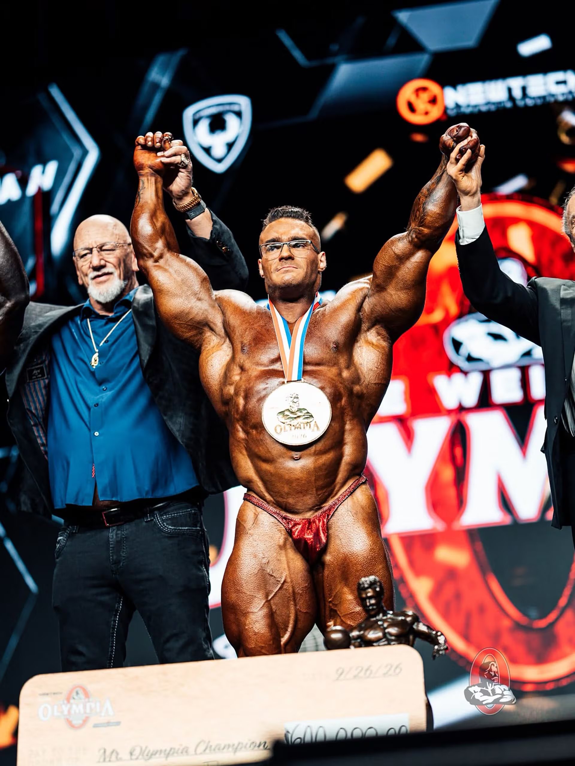 El Mutante se alzó con el Mr Olympia 2026 