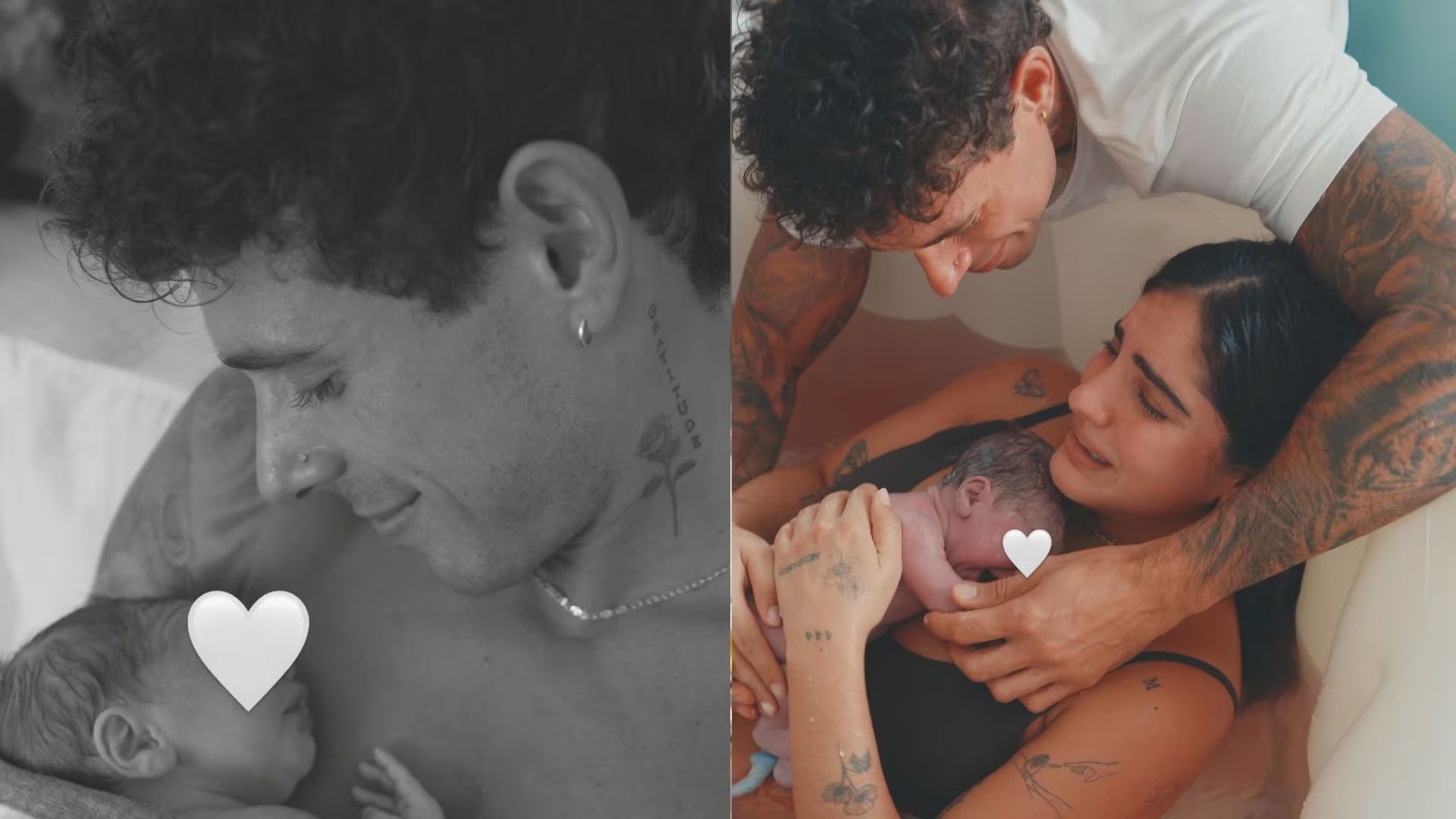 Hugo García se convirtió en padre: Isabella Ladera dio a luz a su segundo bebé y compartieron emotivas fotos