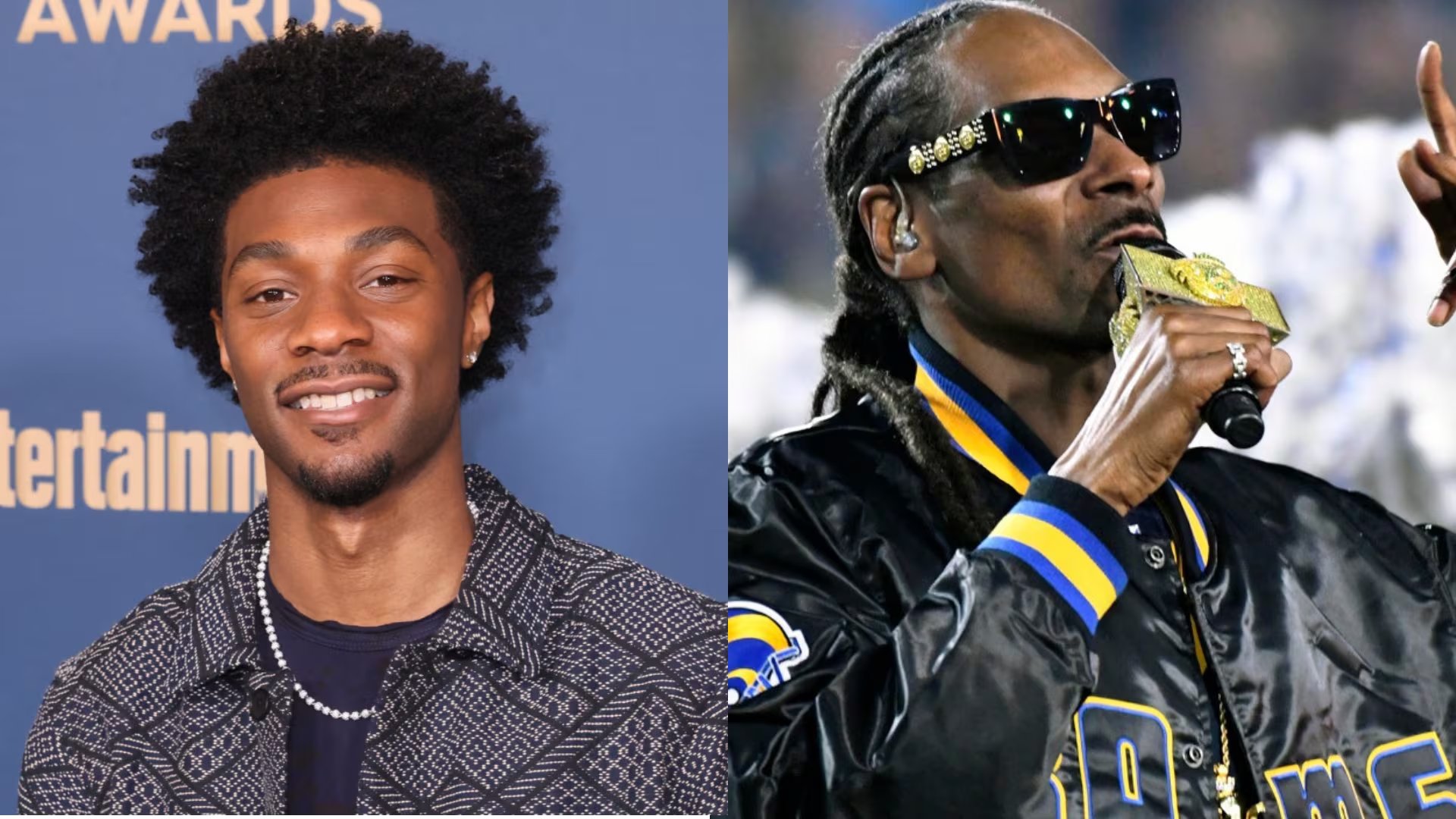Jonathan Daviss interpretará a Snoop Dogg tras un proceso de audiciones de varios meses y fue elegido por el propio rapero para llevar su historia al cine (Composición Fotográfica)