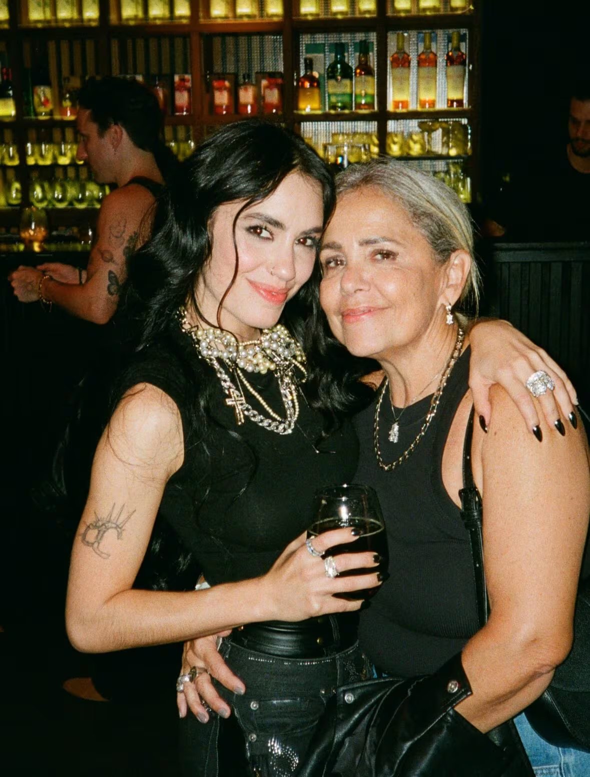 Lali Espósito junto a Majo Riera, su mamá y apoyo incondicional desde los inicios de su carrera (Instagram)