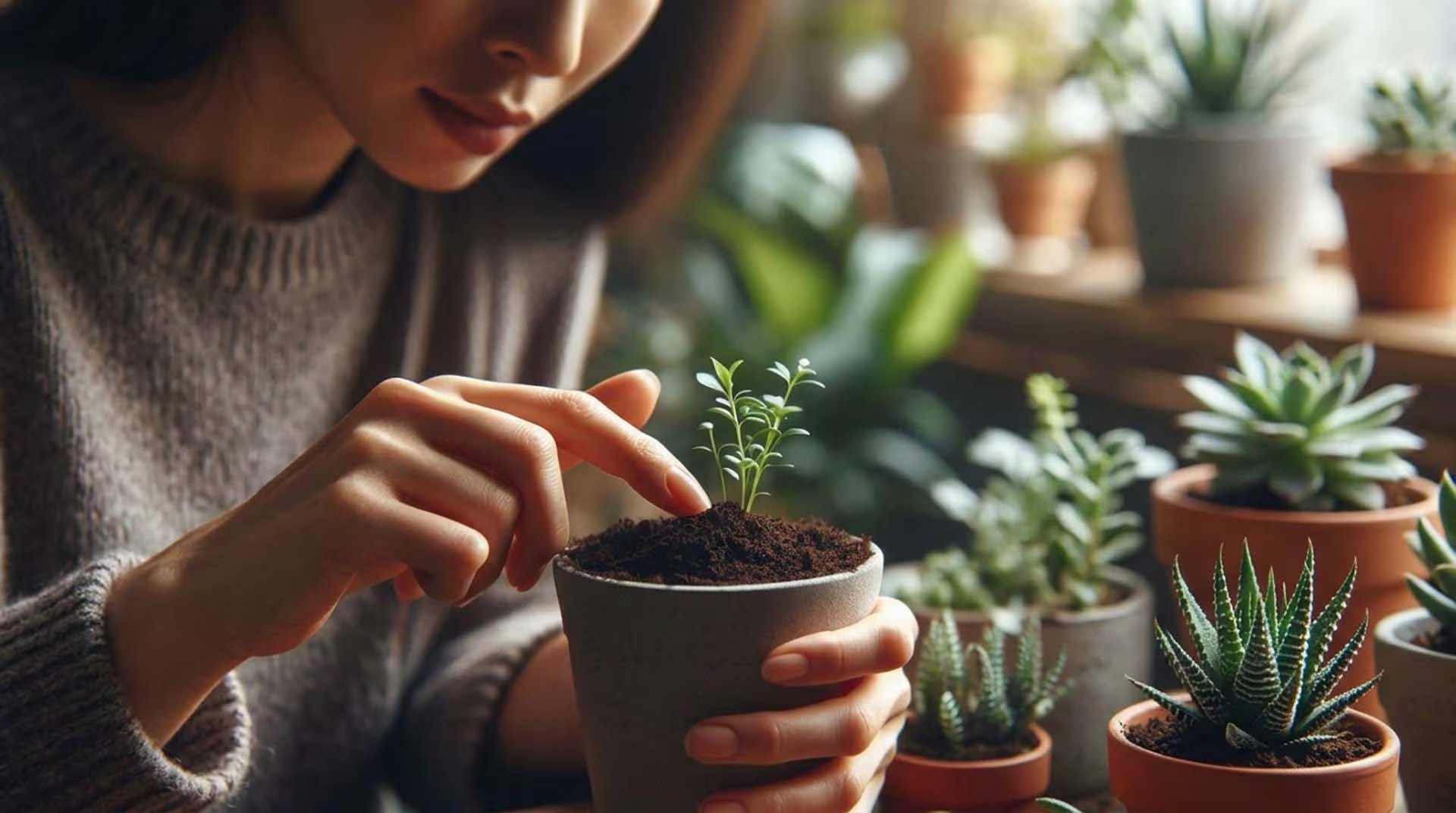 Regar en días fijos sin revisar la tierra es el error más extendido en el cuidado de plantas de interior y la causa directa de la mayoría de los problemas de raíces