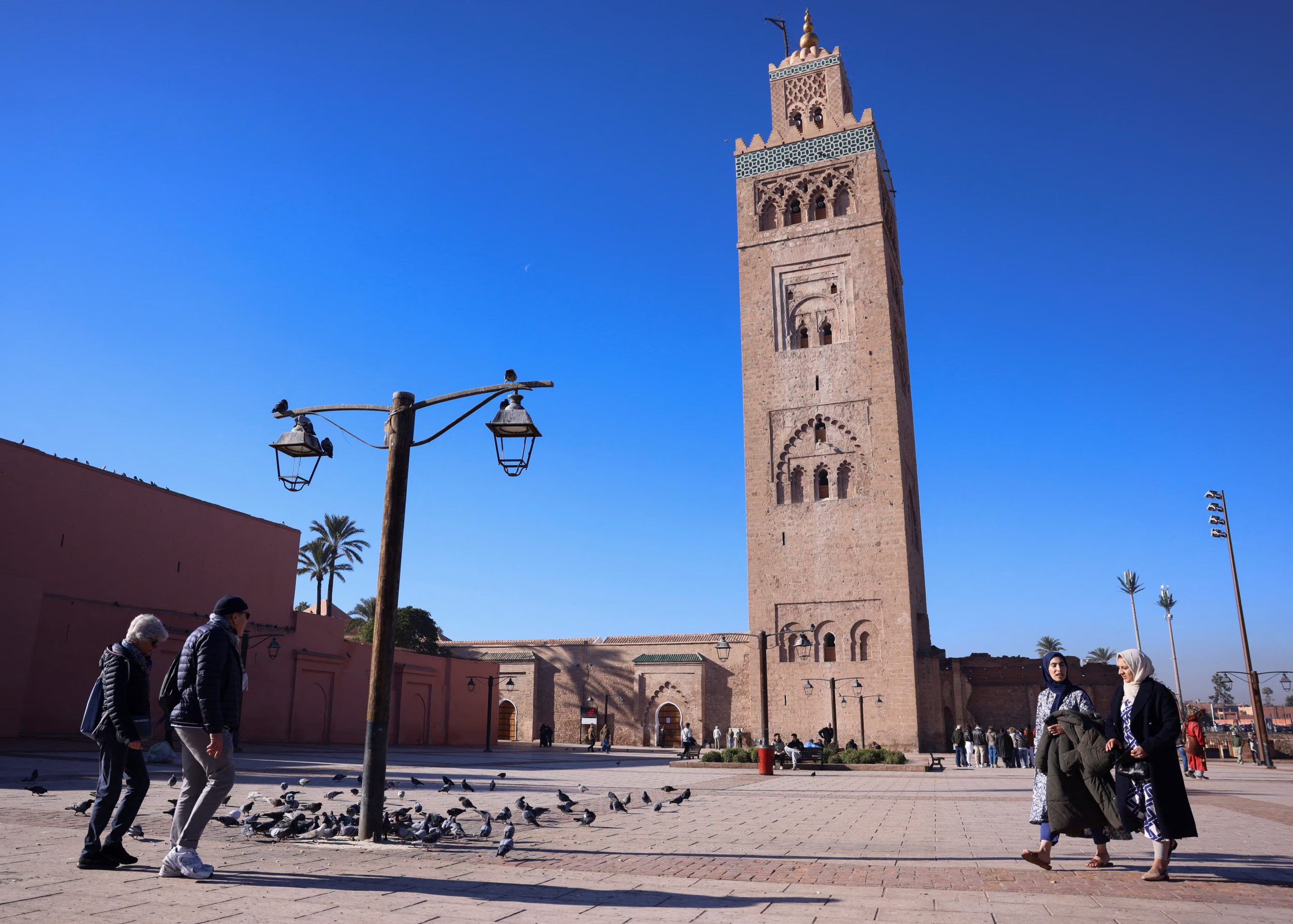 La región de Marrakech funciona como punto de partida para excursiones en bicicleta hacia las montañas del Atlas y sus caminos tranquilos (REUTERS/Amr Abdallah Dalsh)