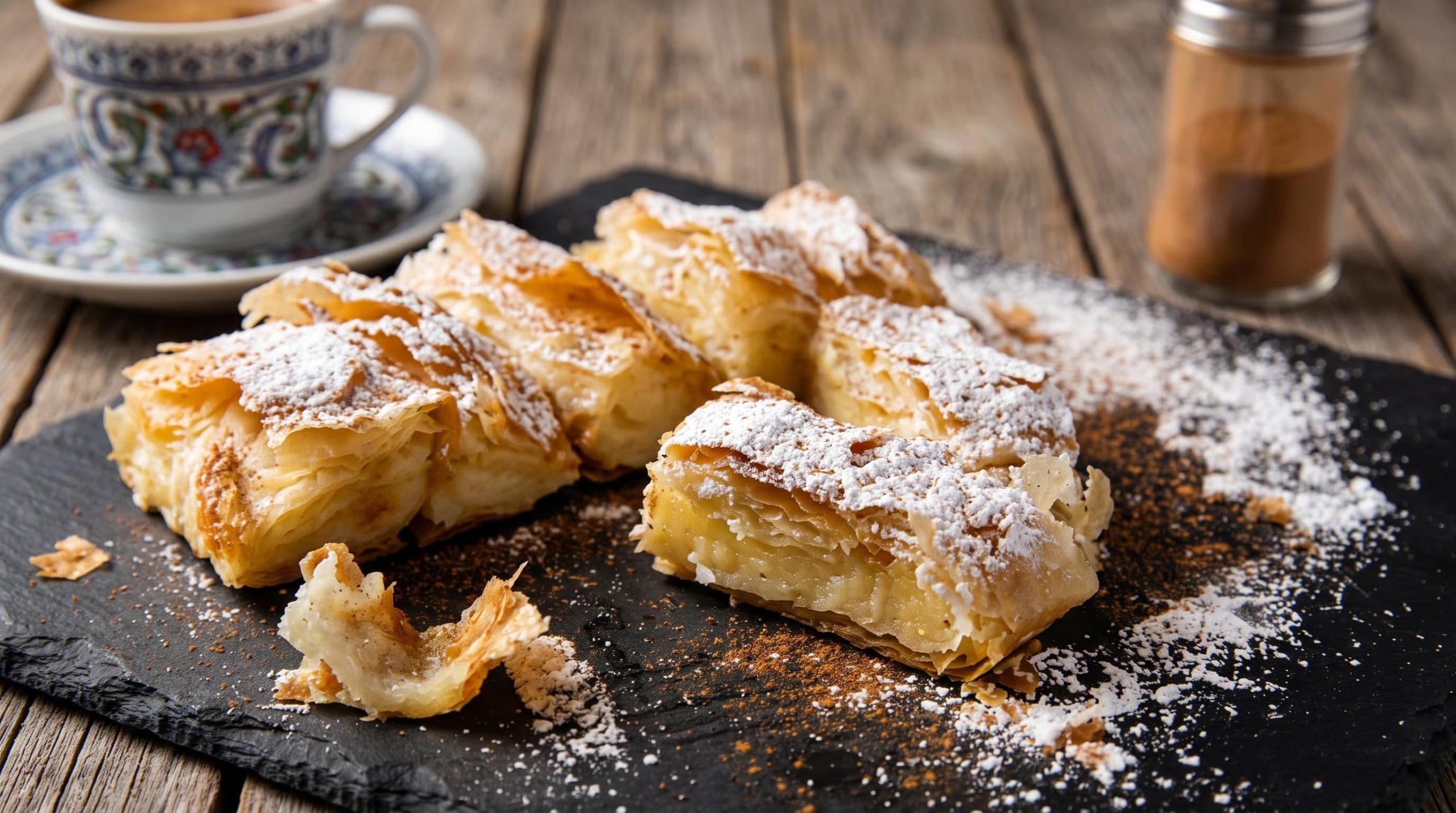 La bougatsa de Macedonia refleja un clásicos de Grecia (Imagen Ilustrativa Infobae)