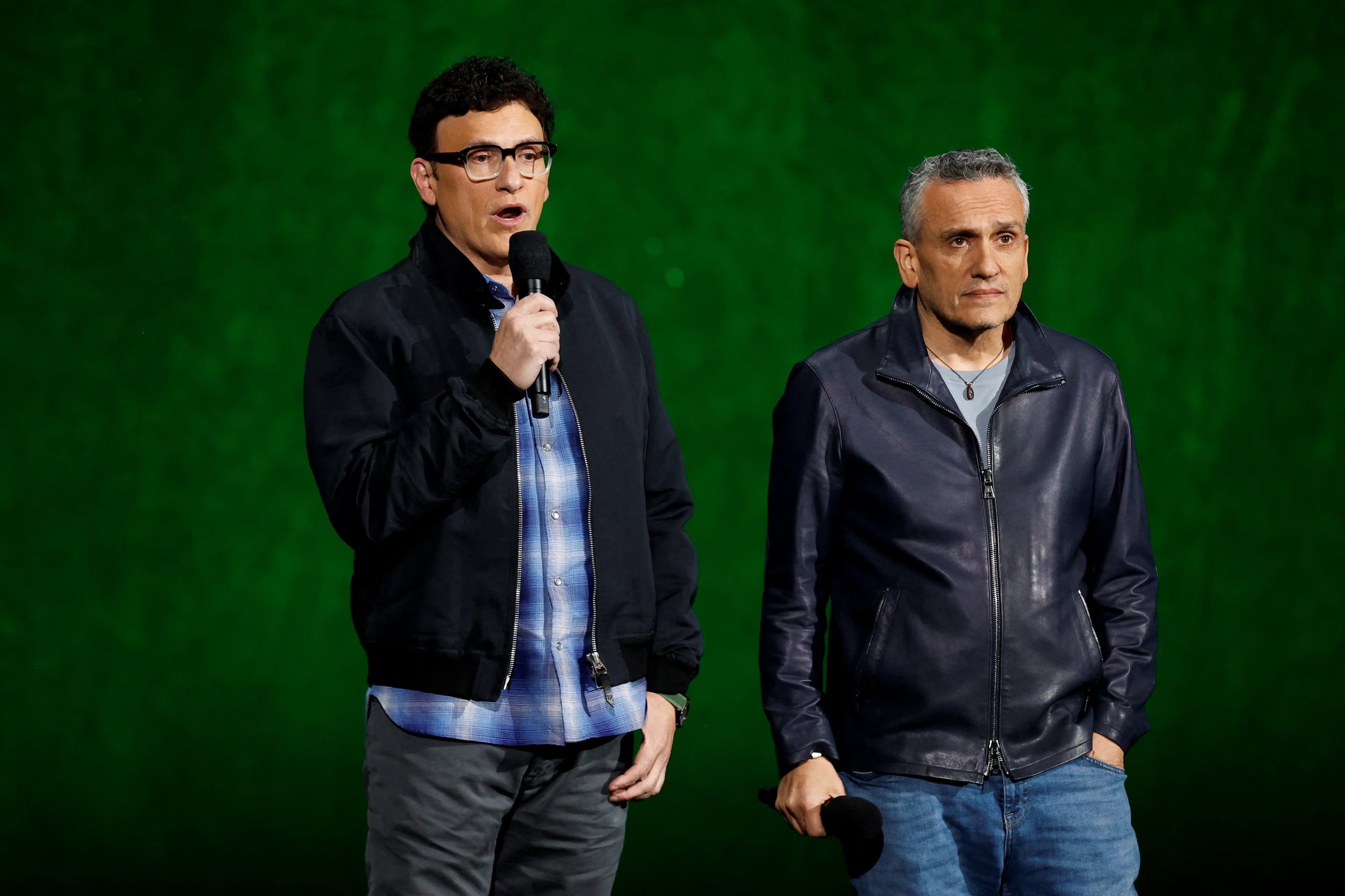 Anthony Russo y Joe Russo en la presentación de 'Avengers: Doomsday' en la CinemaCon REUTERS/Caroline Brehman