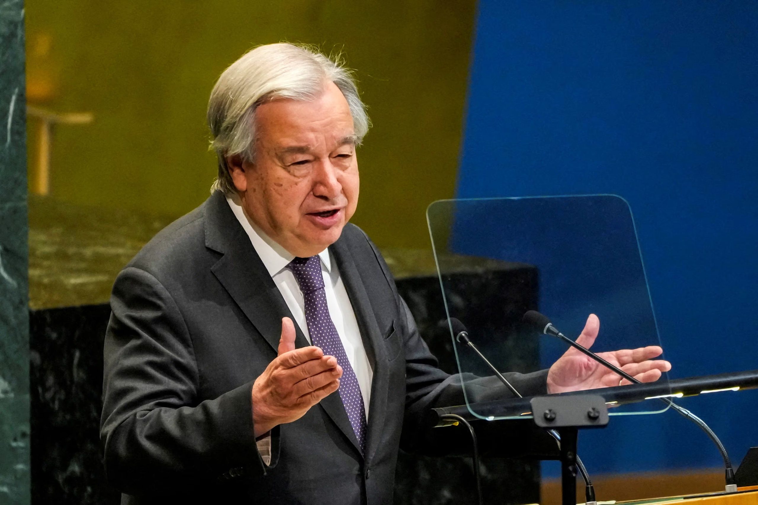 El Secretario General de la ONU, Antonio Guterres (REUTERS)