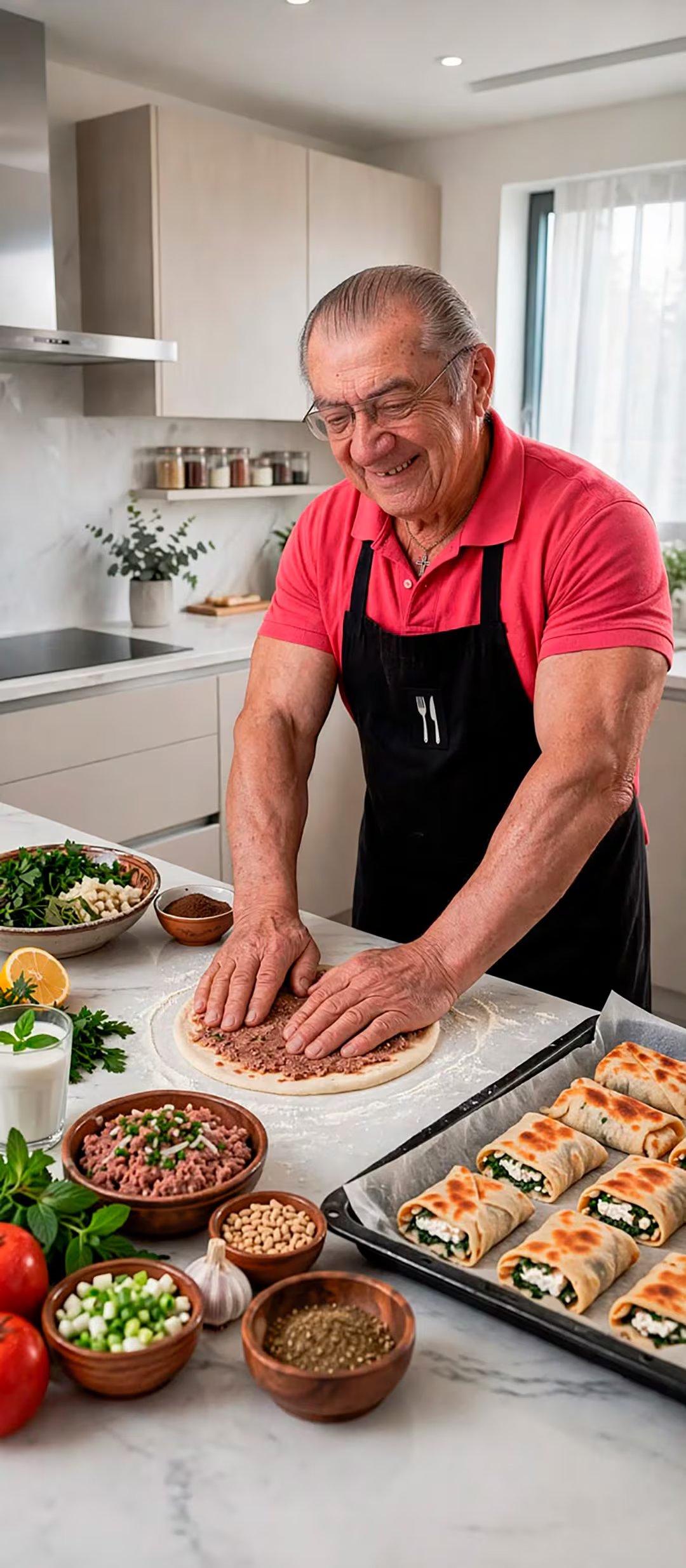 Luis, un especialista en la cocina armenia.