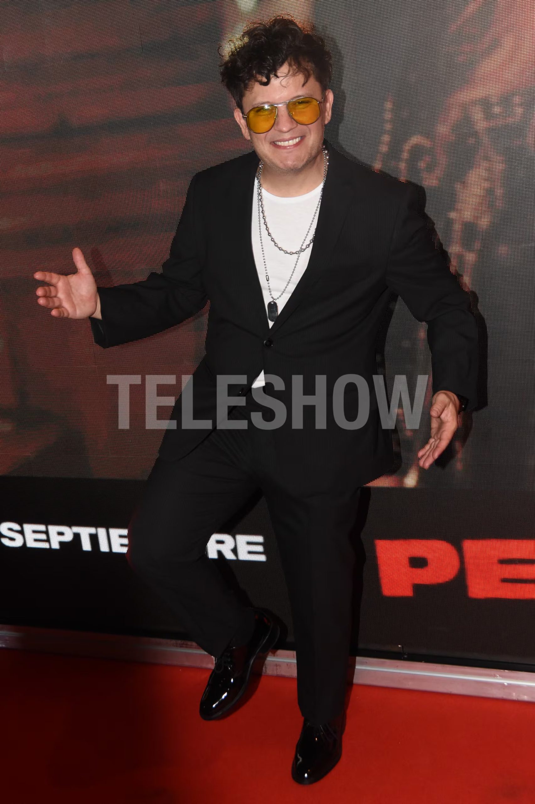 Darío Lopilato, hermano de Luisana, dijo presente para acompañarla en el estreno