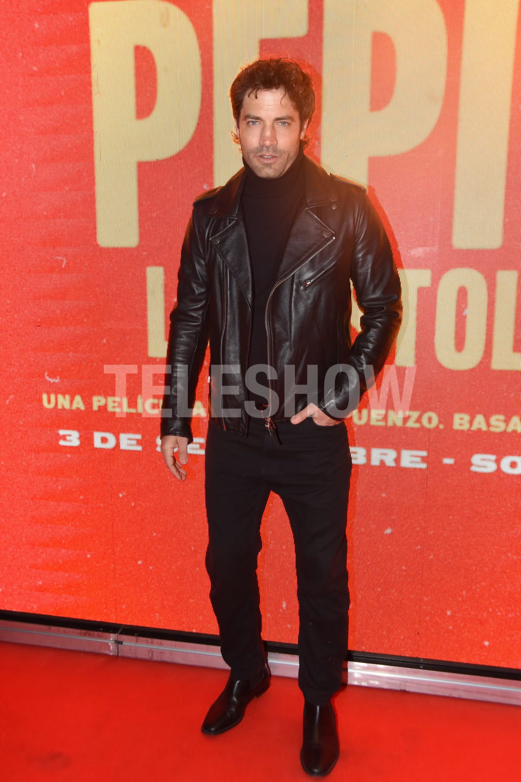 Benjamín Alfonso, con un look rocker en el lanzamiento de Pepita, la Pistolera