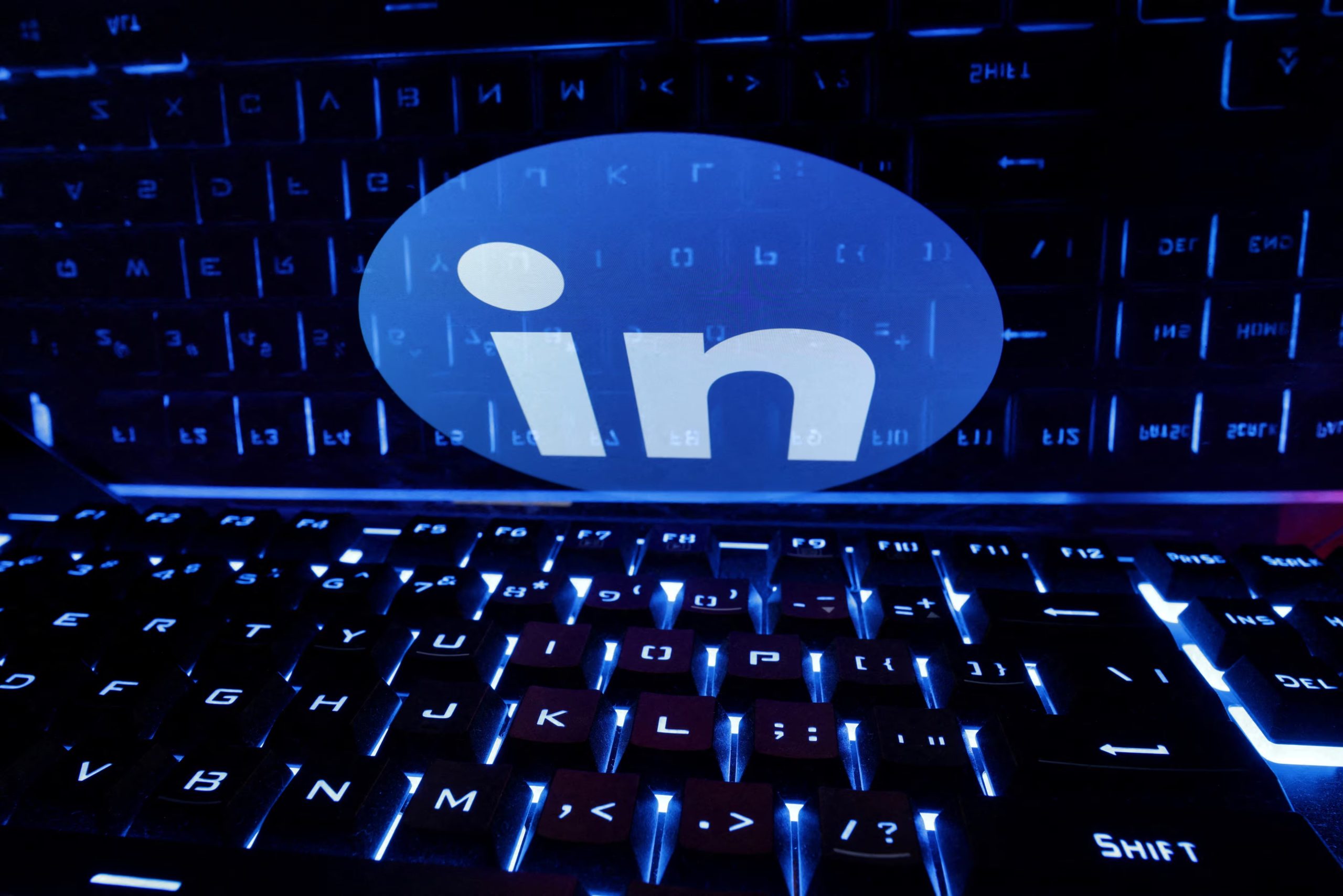 LinkedIn se clasifica como una plataforma en línea muy grande. REUTERS/Dado Ruvic/Illustration/File Photo