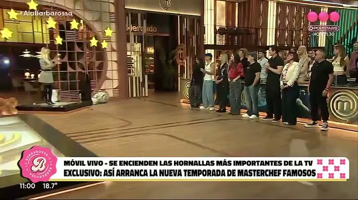 Robertito Funes mostró desde el set los preparativos de la primera grabación del ciclo