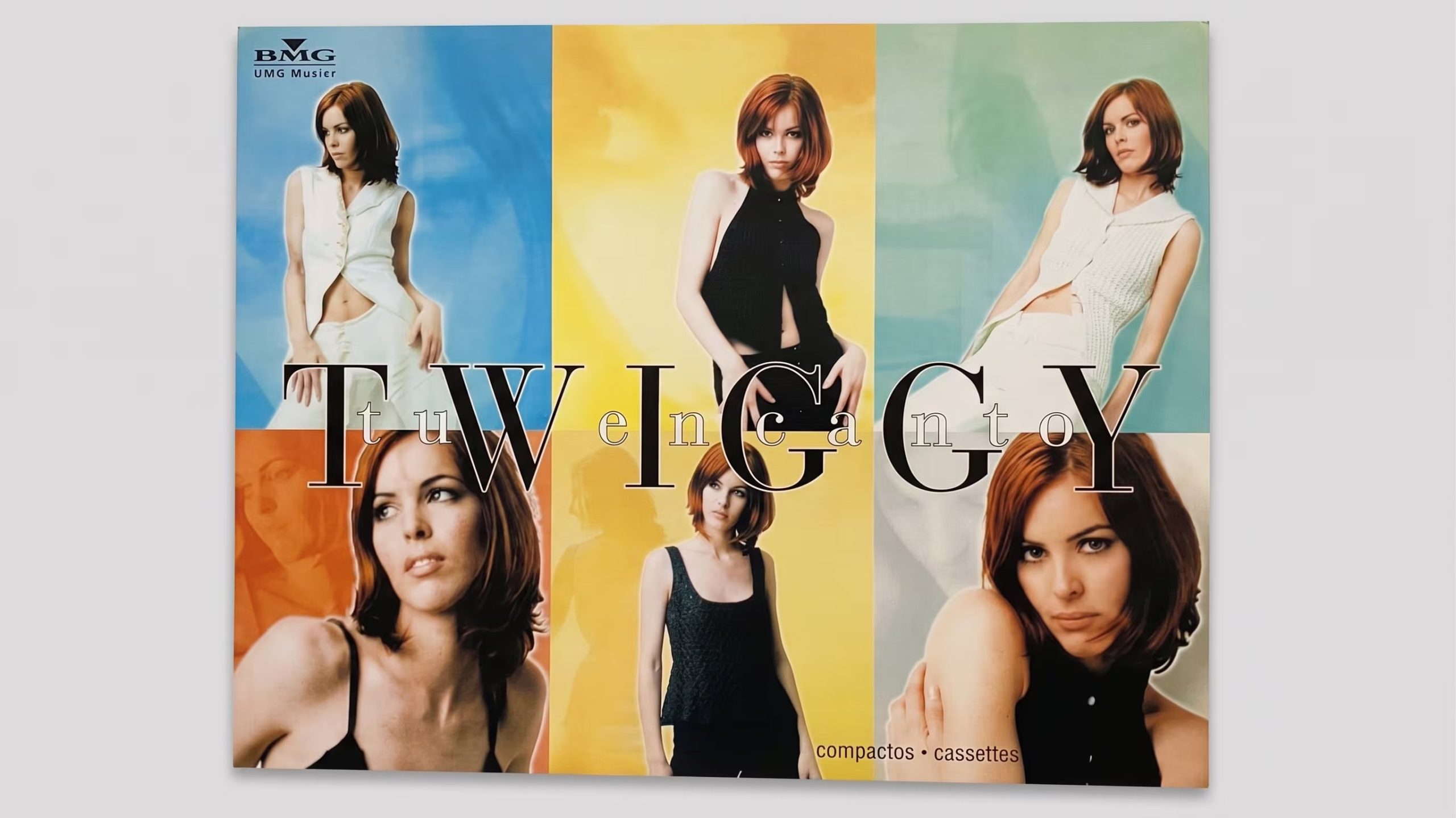 La tapa de uno de los discos de Twiggy
