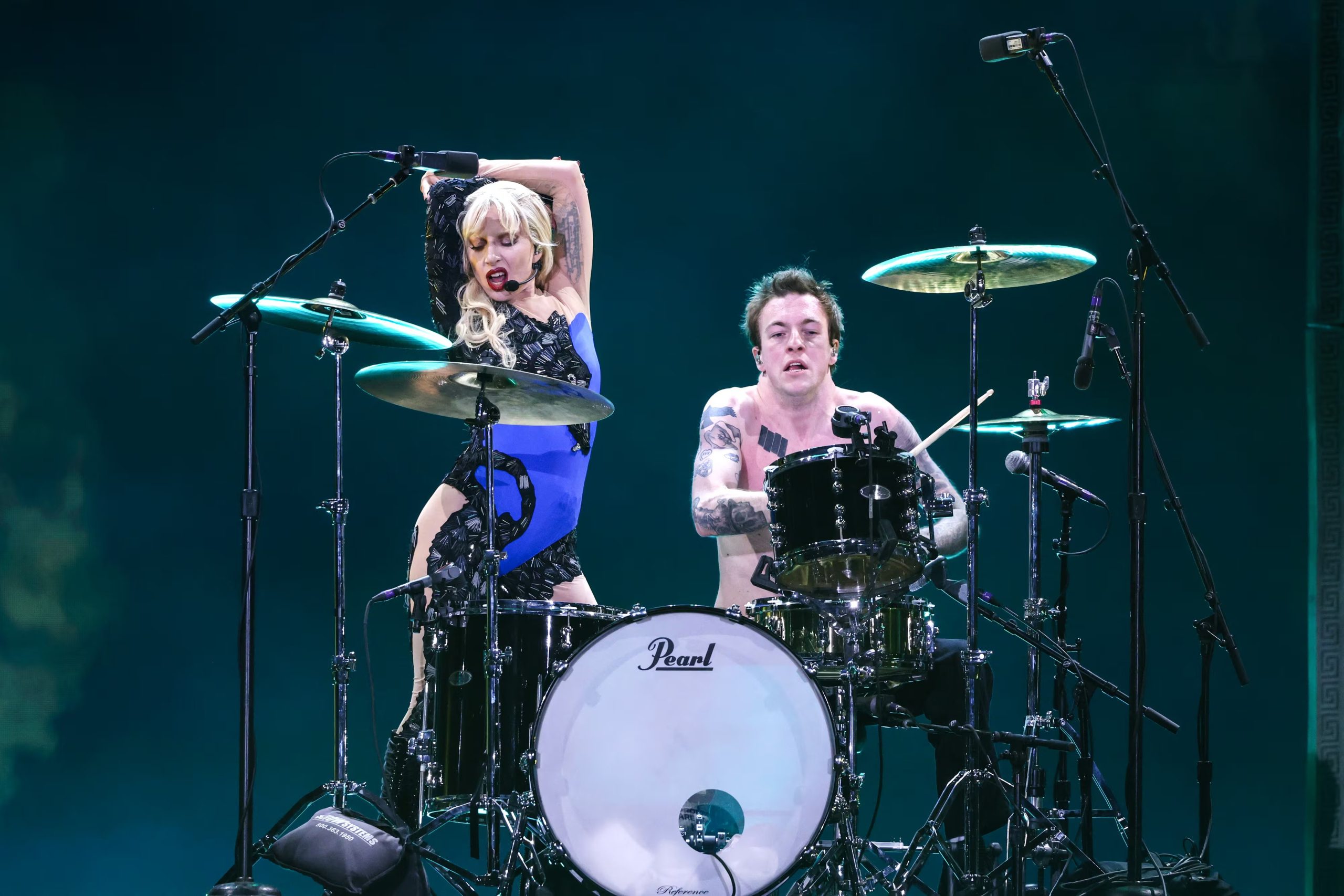 MEXICO CITY, MEXICO - APRIL 26: (Exclusive Coverage) Lady Gaga durante su show en el Estadio GNP Seguros (Photo by Kevin Mazur/WireImage for Live Nation)