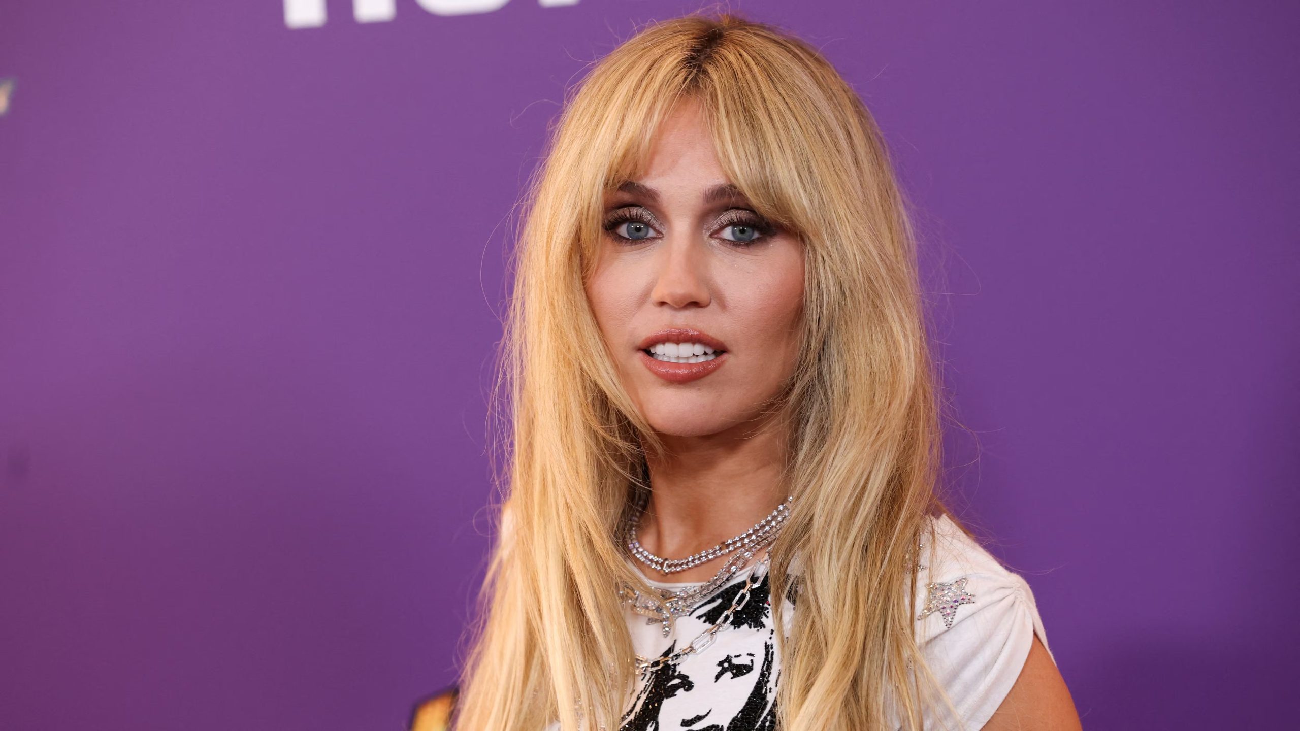Miley Cyrus attends the world premiere for the television show