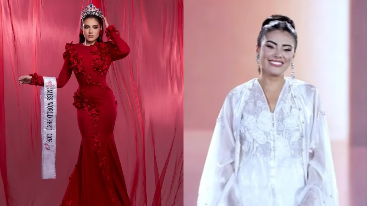 La representante peruana avanzó primero al Top 40 del Miss Mundo 2026 y luego ingresó al Top 20 en una gala con 111 candidatas.
