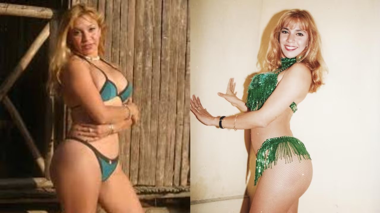 Mónica Adaro tuvo una carrera exitosa como vedette.