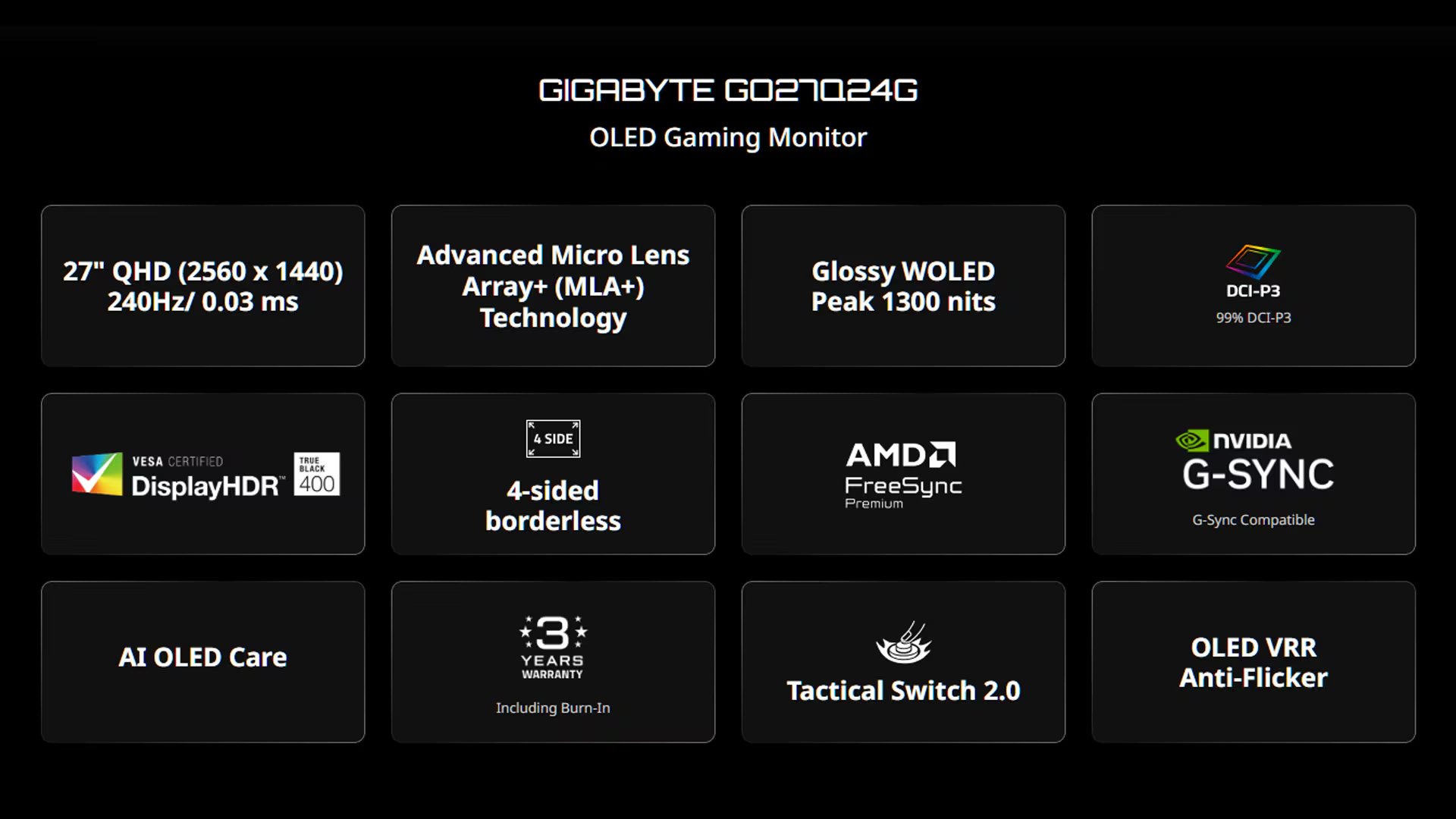Gigabyte - Monitor