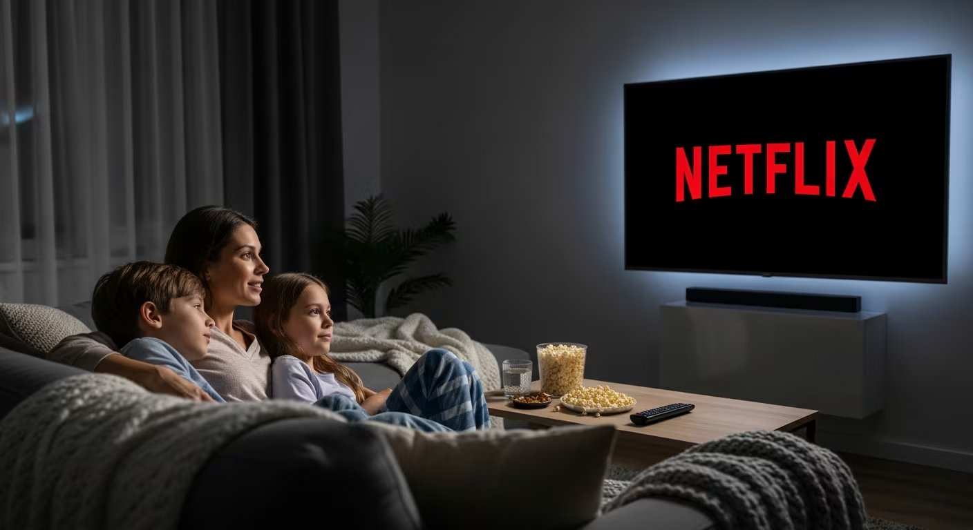 La aplicación de Netflix ajusta la calidad de la imagen según la velocidad de la red WiFi. (Imagen ilustrativa Infobae)