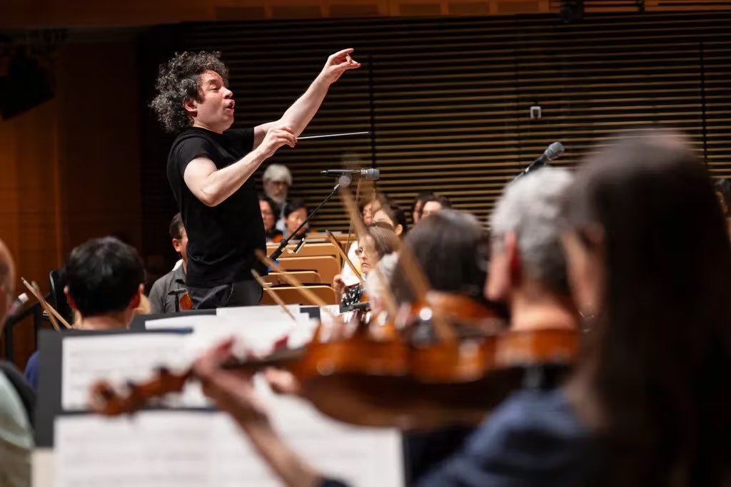 Los primeros conciertos de abono de Dudamel con la Filarmónica de Nueva York incluyeron la 