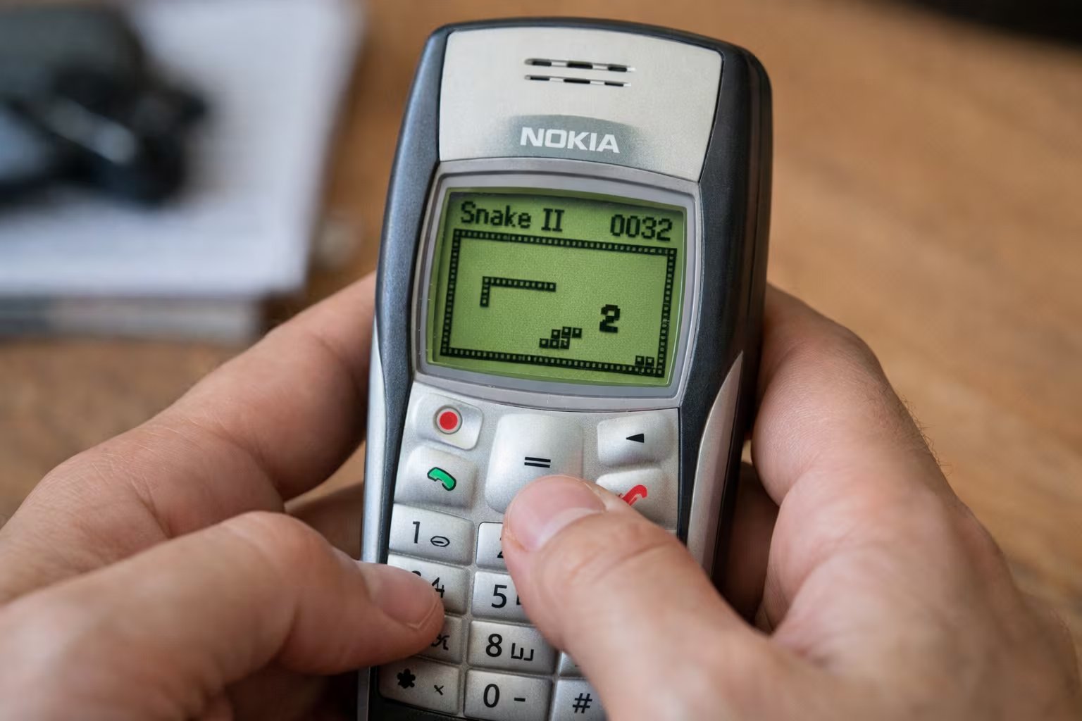Los juegos del Nokia 1100 son simples y no consumen muchos recursos. (Imagen Ilustrativa Infobae)