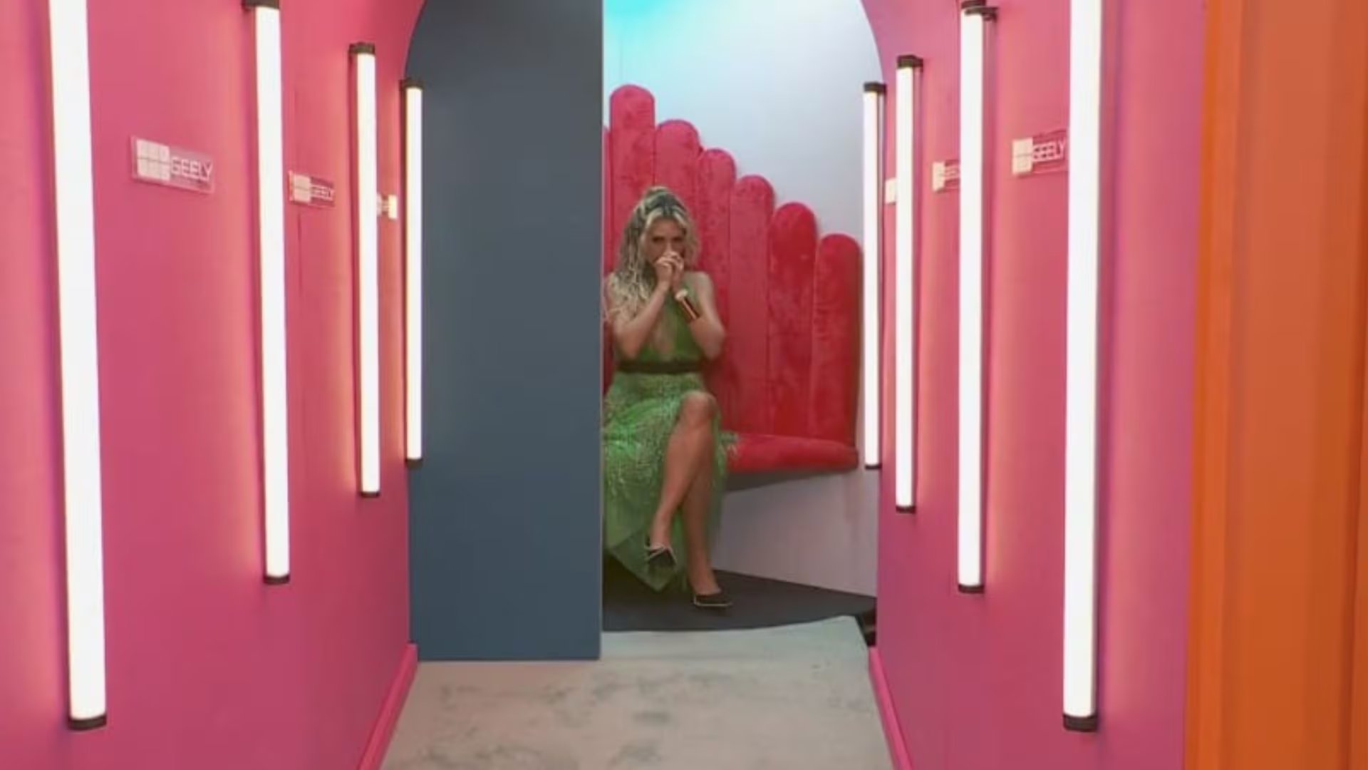 Mariana Ochoa fue la primera eliminada de La Casa de los Famosos México 2026. (Captura de pantalla)