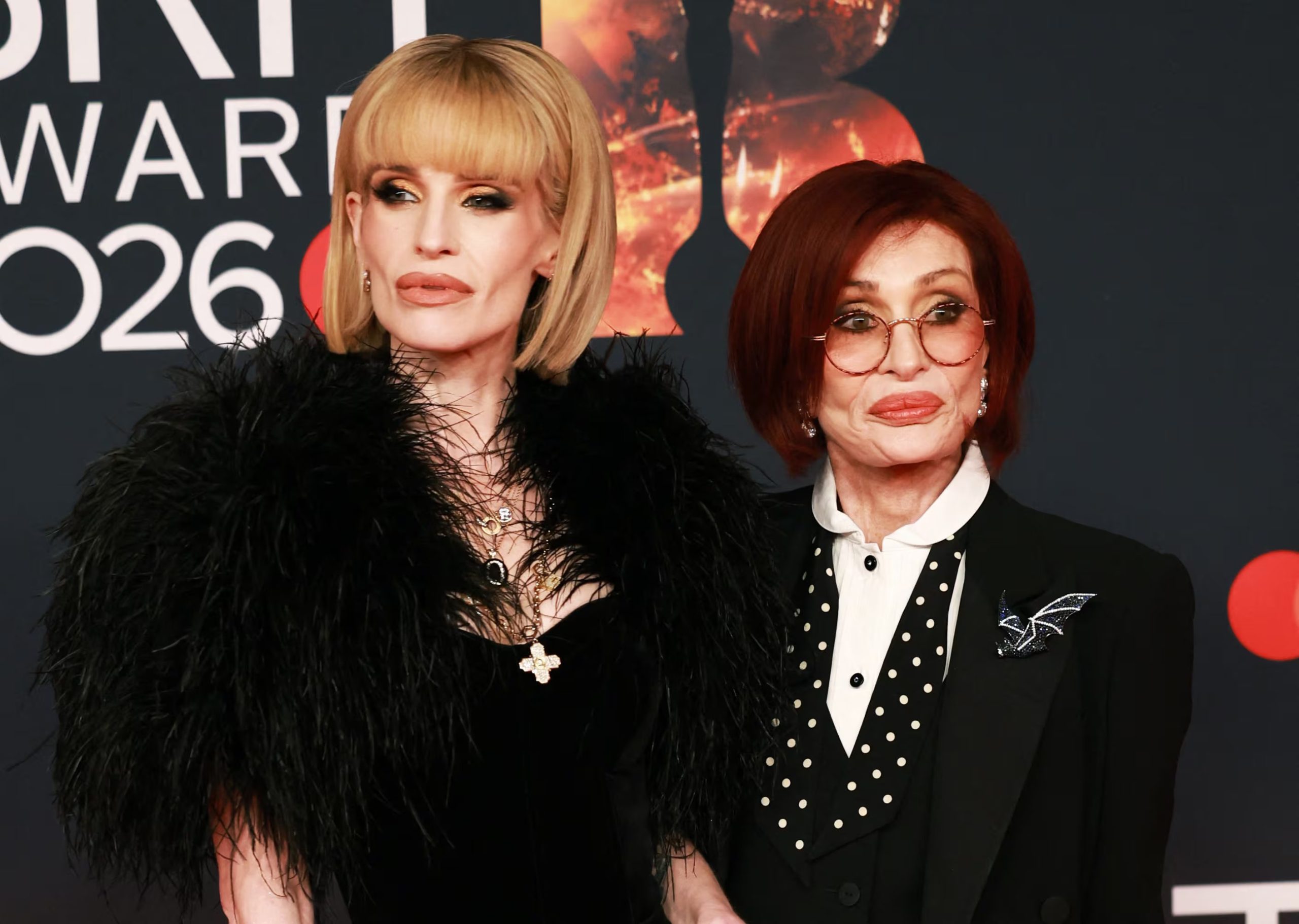 Sharon Osbourne respaldó la explicación de su hija Kelly y dijo que no puede comer en medio del duelo (REUTERS/Temilade Adelaja)