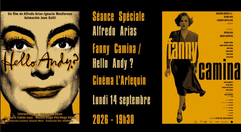 El lunes 14, dos films de Alfredo Arias e Ignacio Masllorens con Alejandra Radano: