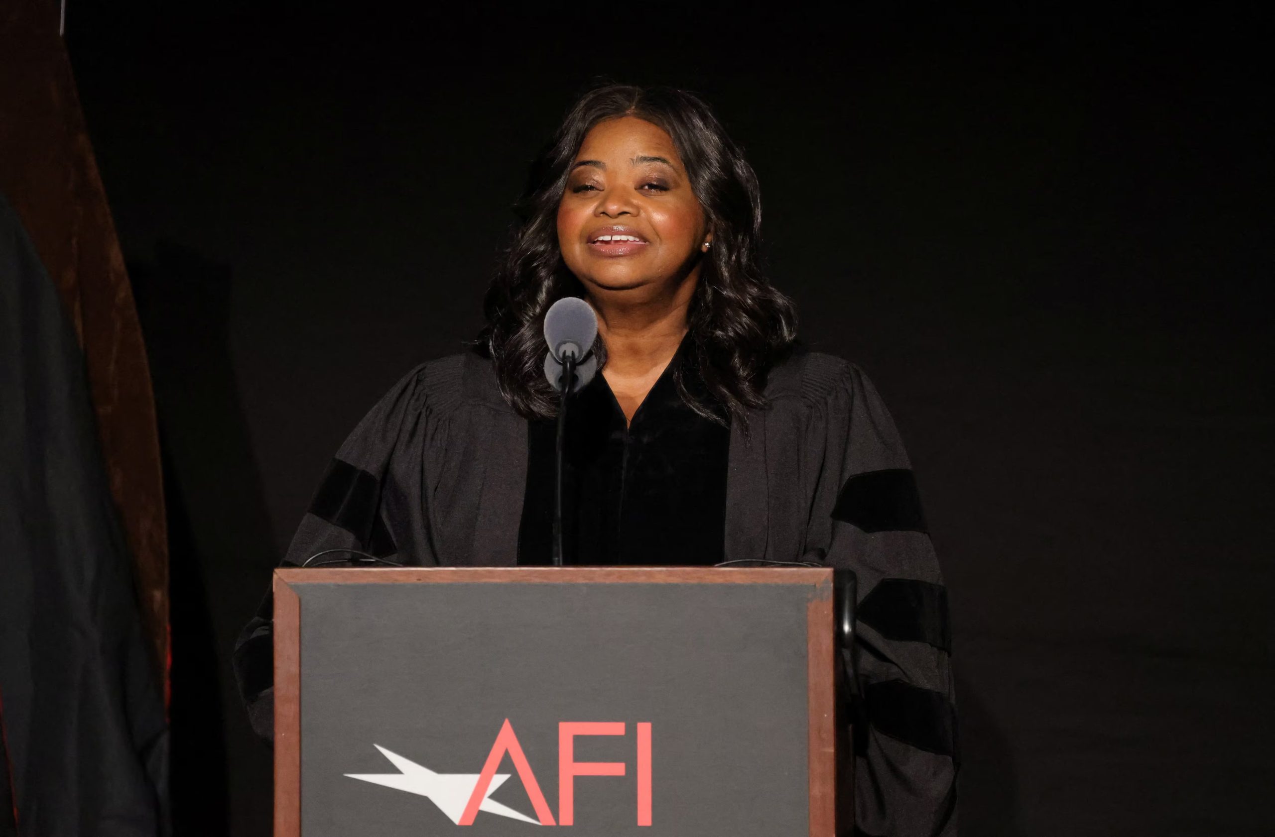 Octavia Spencer recordó a Whoopi Goldberg como una referencia decisiva y alertó que las redes sociales y TikTok pueden afectar a las nuevas generaciones de actores (REUTERS/Mario Anzuoni)