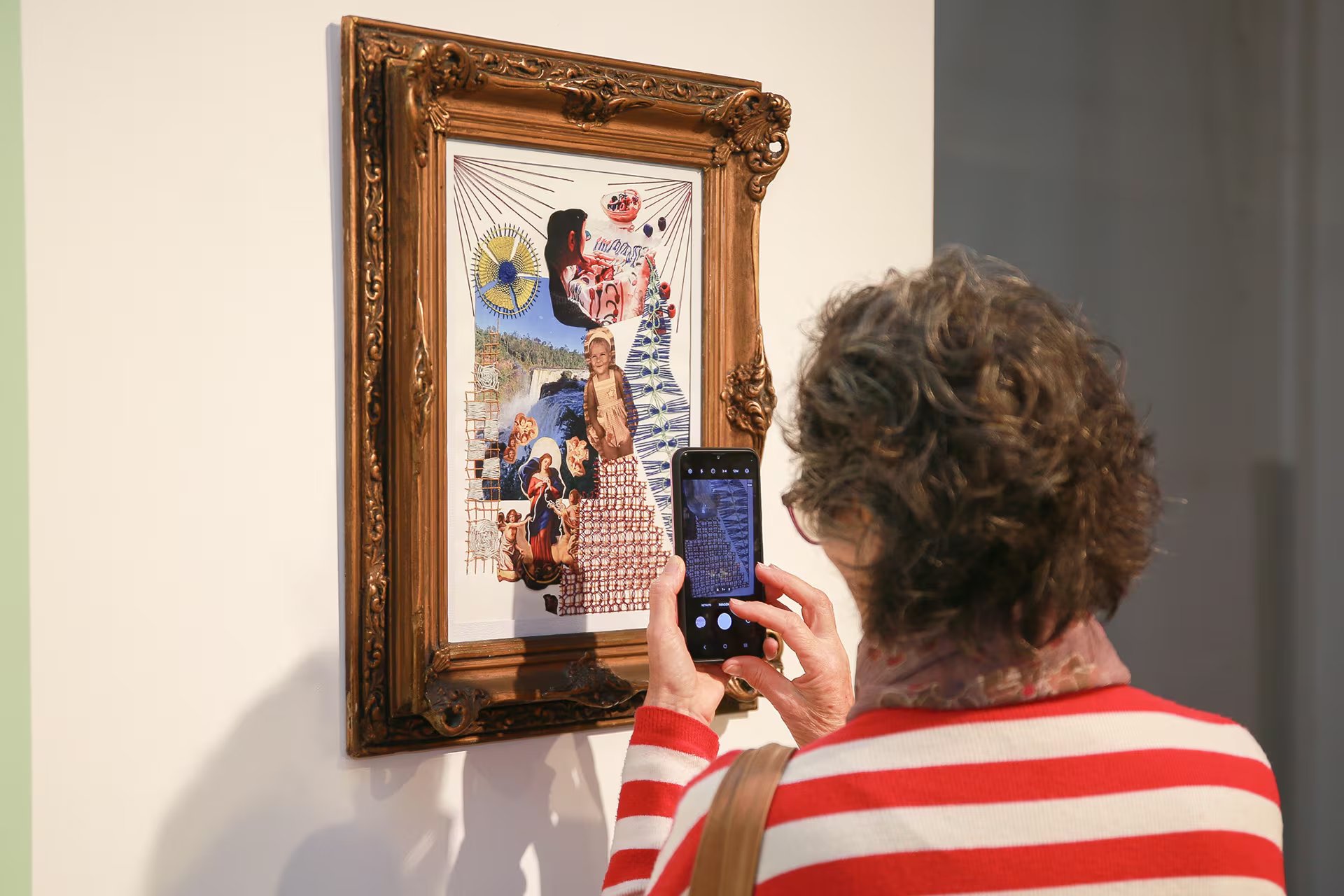 La exposición fue uno de los proyectos ganadores del Concurso de Proyectos Curatoriales 2024