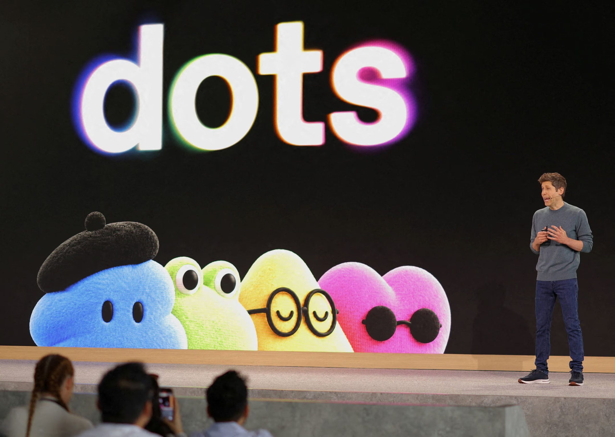 La firma presentó el asistente autónomo Dots durante la conferencia anual para desarrolladores DevDay. (REUTERS/Carlos Barria)