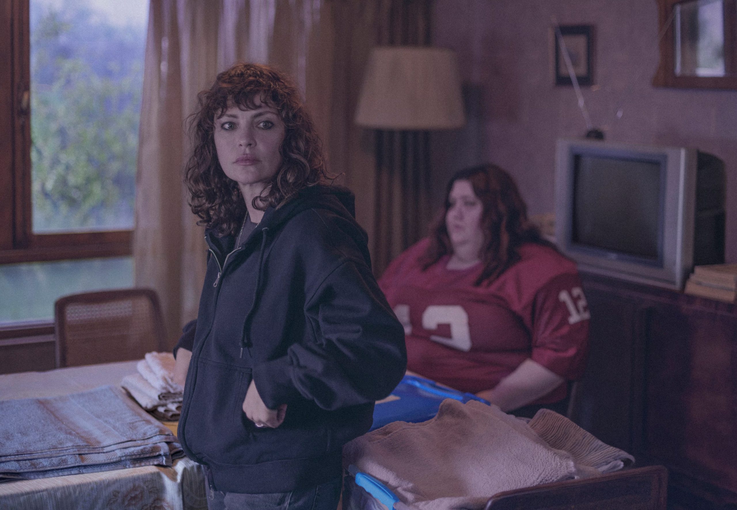 Dolores Fonzi en 'Muertos Tristes'. Cr. Courtesy of Netflix ©2026