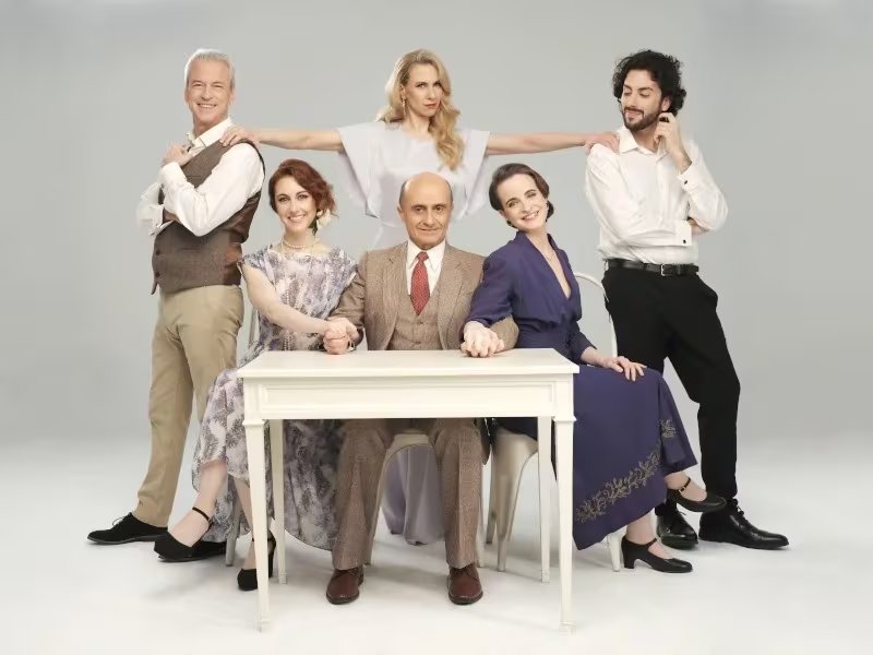 Una imagen promocional de la obra 'Jardiel enamorado' (Teatro Infanta Isabel)