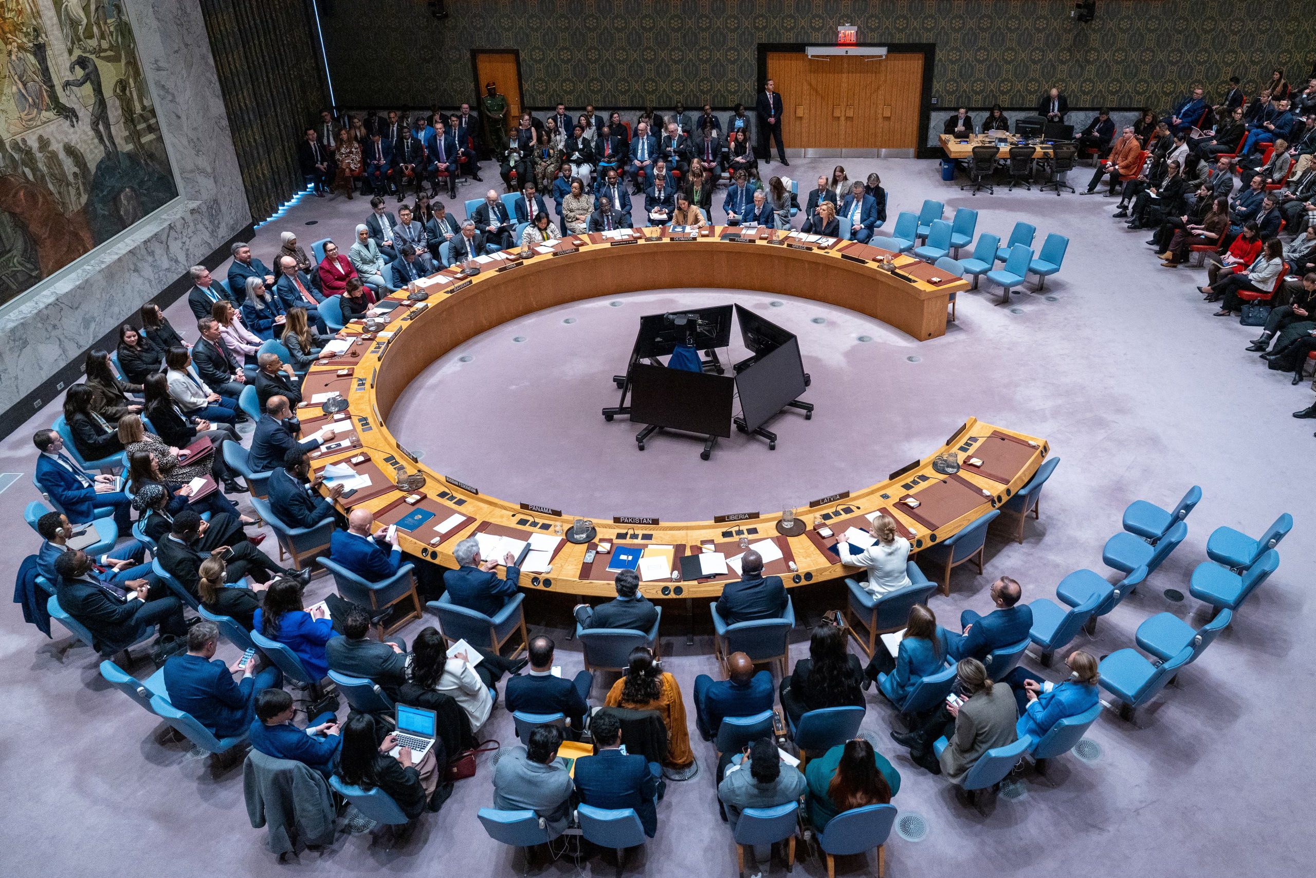 Consejo de Seguridad de la ONU: hoy vota por cuarta vez consecutiva al próximo secretario General de la ONU, (New York, Estados Unidos)