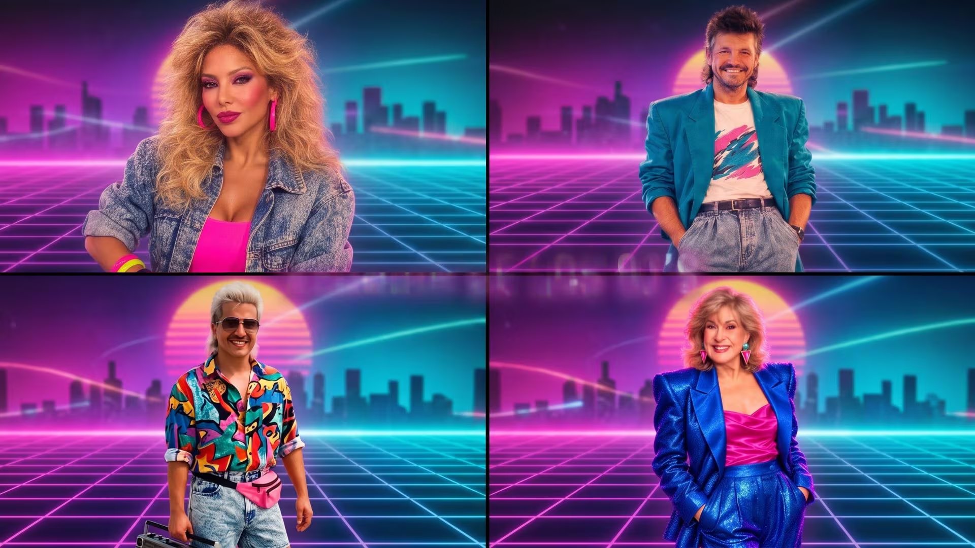Evangelina Anderson, Marcelo Tinelli, Ángel de Brito y Georgina Barbarrosa se sumaron al trend (Imagen Ilustrativa Infobae)