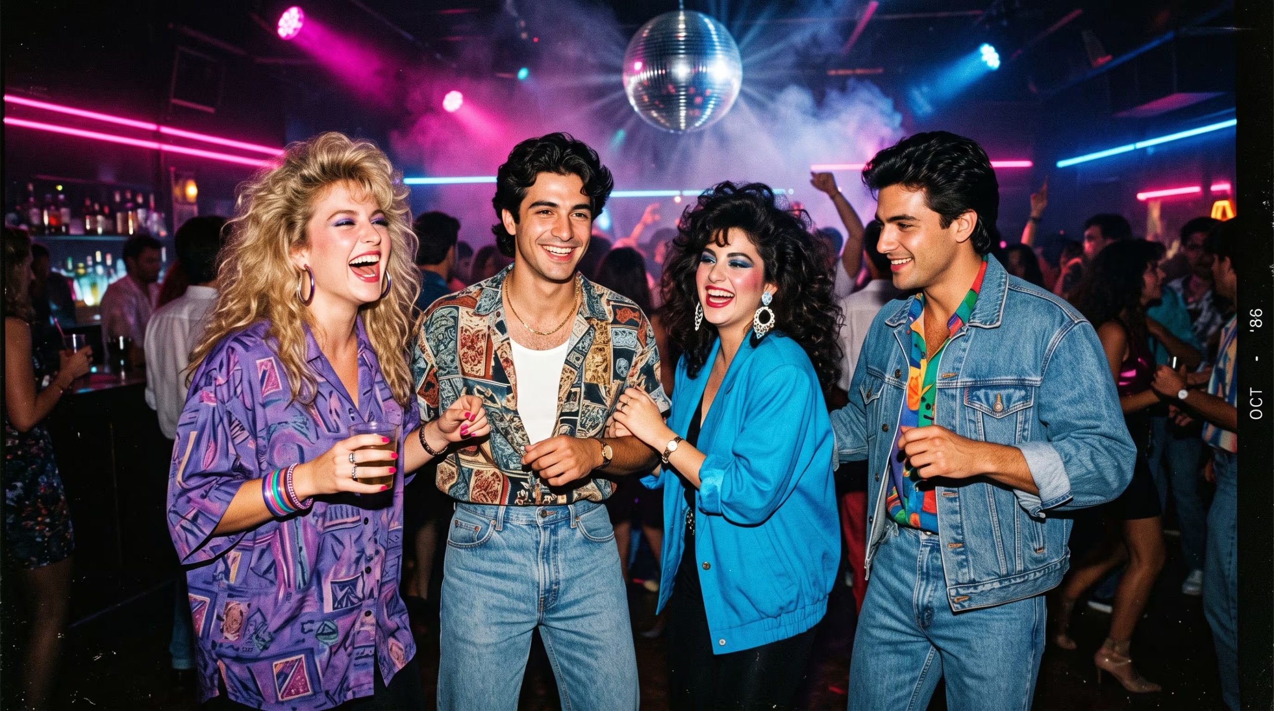 Detrás de una selfie con luces de neón y maquillaje intenso puede aparecer el deseo de volver a un tiempo percibido como más previsible (Imagen Ilustrativa Infobae)