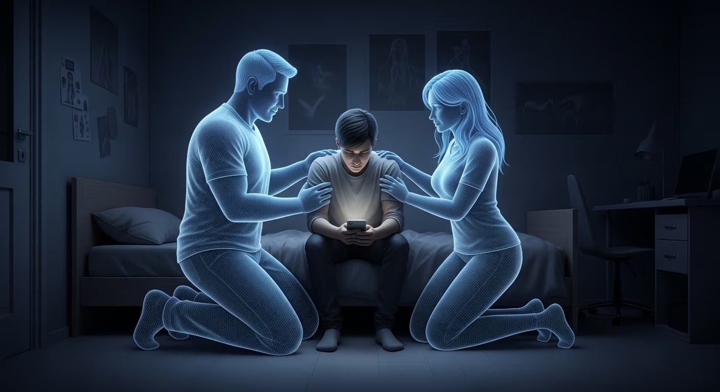 Una investigación académica advierte que los compañeros de inteligencia artificial pueden profundizar las brechas sociales (Imagen Ilustrativa Infobae)