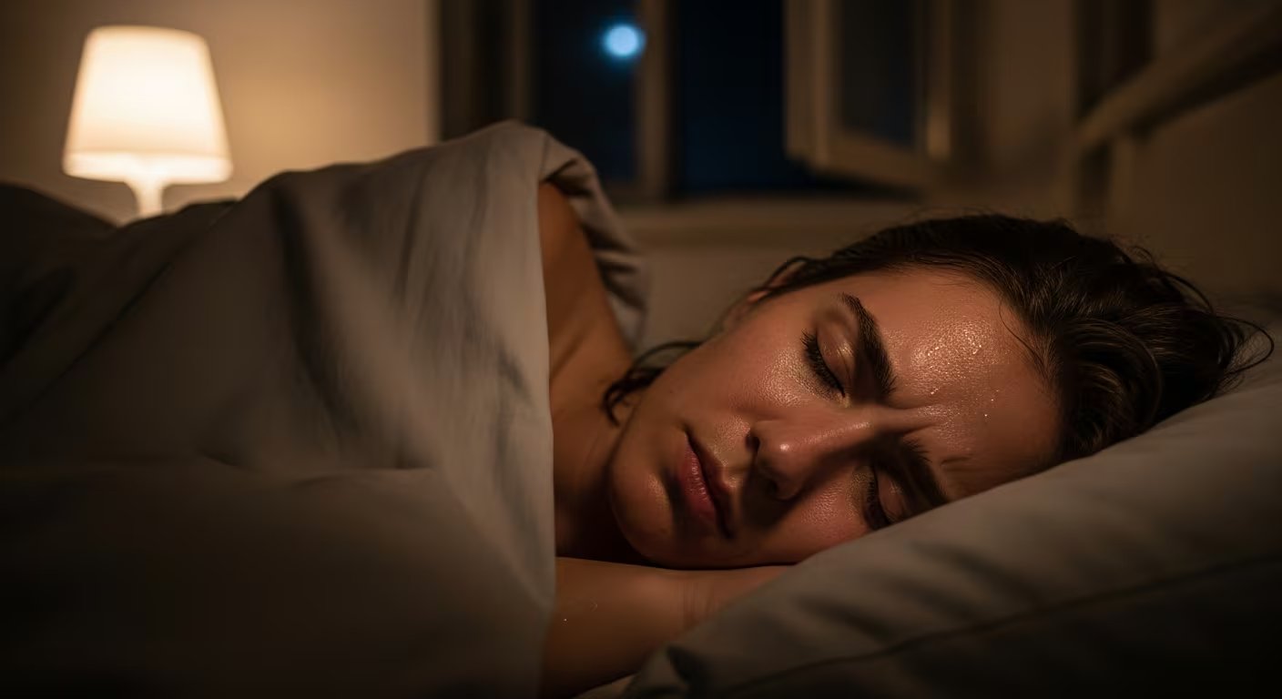 La exposición a pantallas, la luz azul, los horarios irregulares y un dormitorio con ruido o luz afectan la calidad del sueño junto con la temperatura de la habitación (Imagen Ilustrativa Infobae)