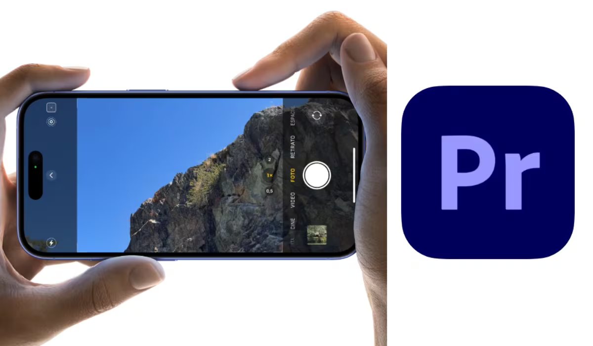 Adobe Premiere para iPhone funciona como un editor de video pensado para pantallas táctiles.

 (Apple / Adobe)