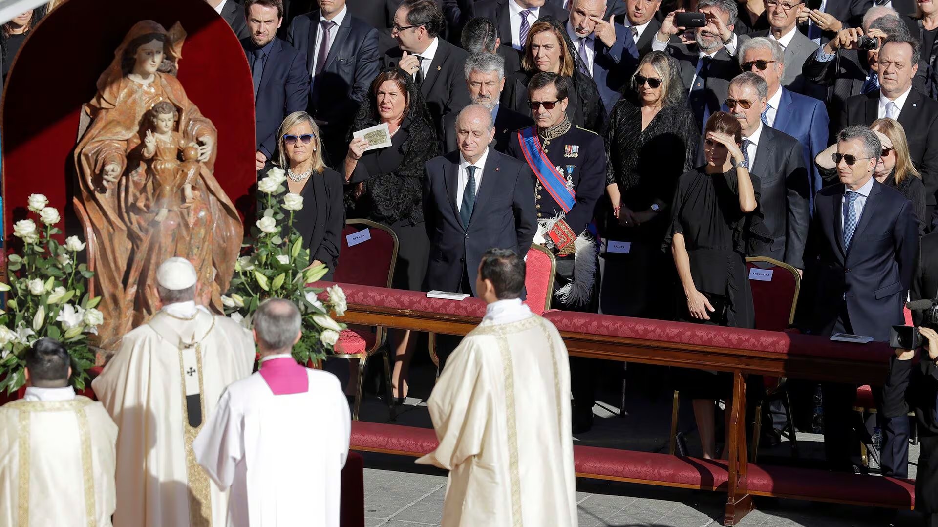 Canonización del cura argentino José Gabriel Brochero. (AP)