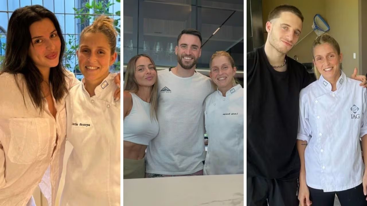 Lucía Scarpa consolidó su carrera como chef privada tras preparar viandas saludables para artistas como Wos, María Becerra y Nathy Peluso