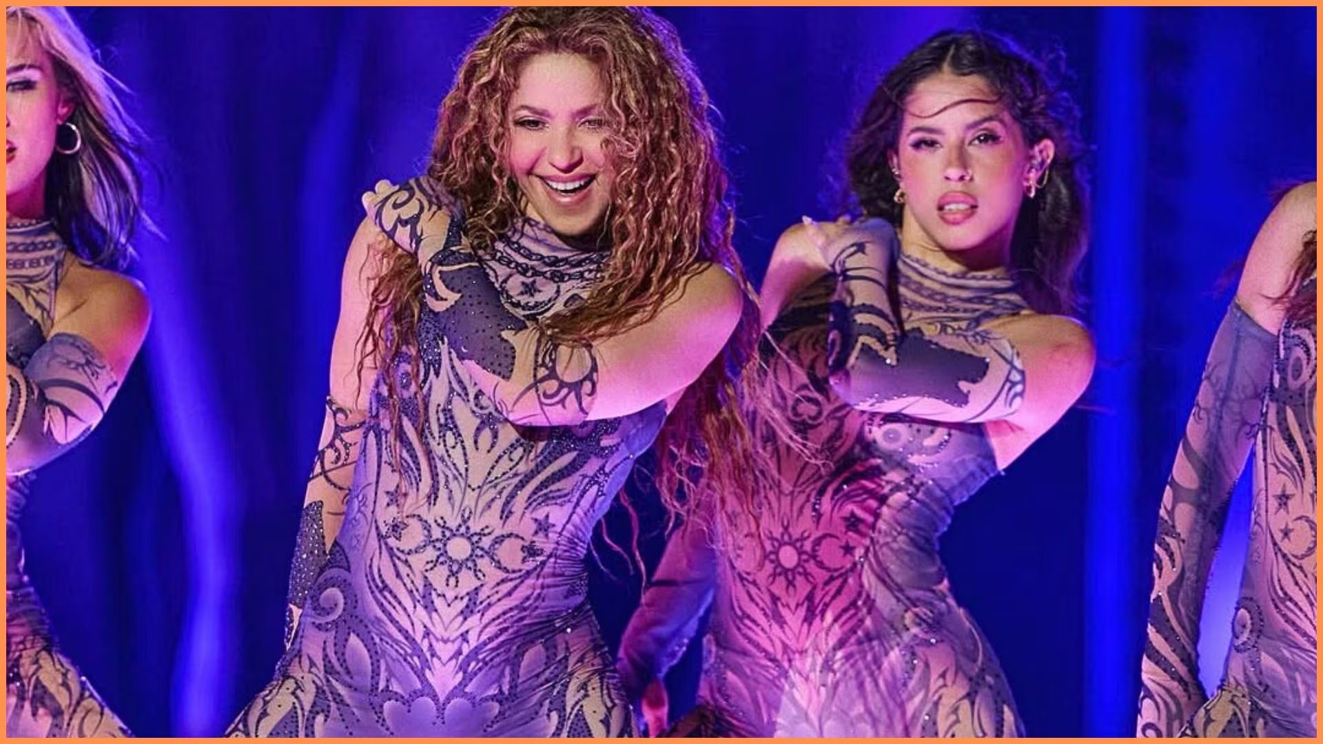Natalia Palomares reveló que Shakira le tiene a su equipo de baile acompañamiento psicológico por la gran exigencia mental que tiene la gira de 'La Loba' - crédito @natotonel/Instagram
