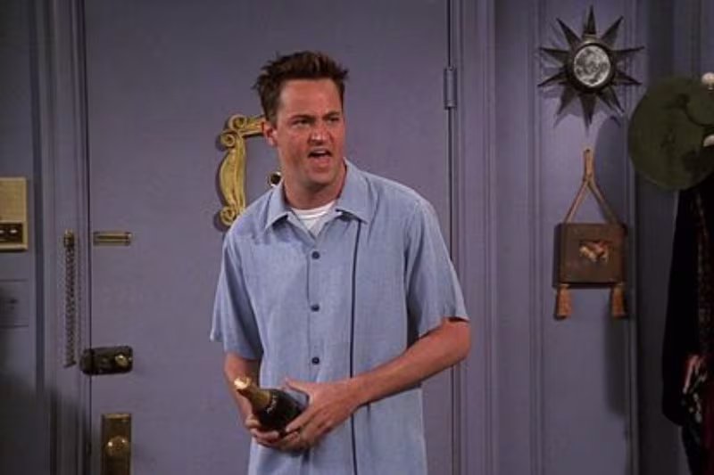 Matthew Perry dio vida a Chandler Bing en Friends durante una década y 236 episodios. (Captura de video)