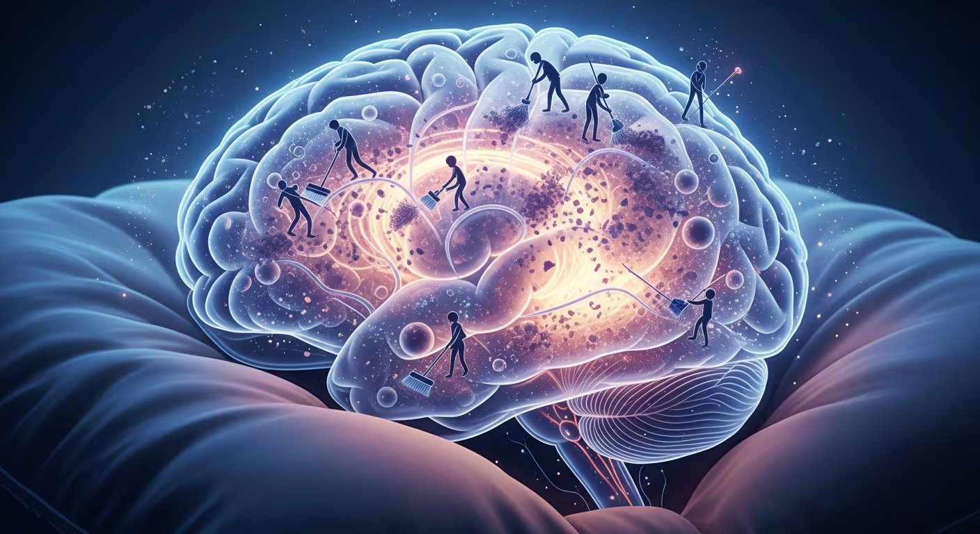 El líquido cefalorraquídeo retira durante la noche residuos como ácido láctico y proteínas desgastadas, y también transporta nutrientes en el cerebro (Imagen Ilustrativa Infobae)