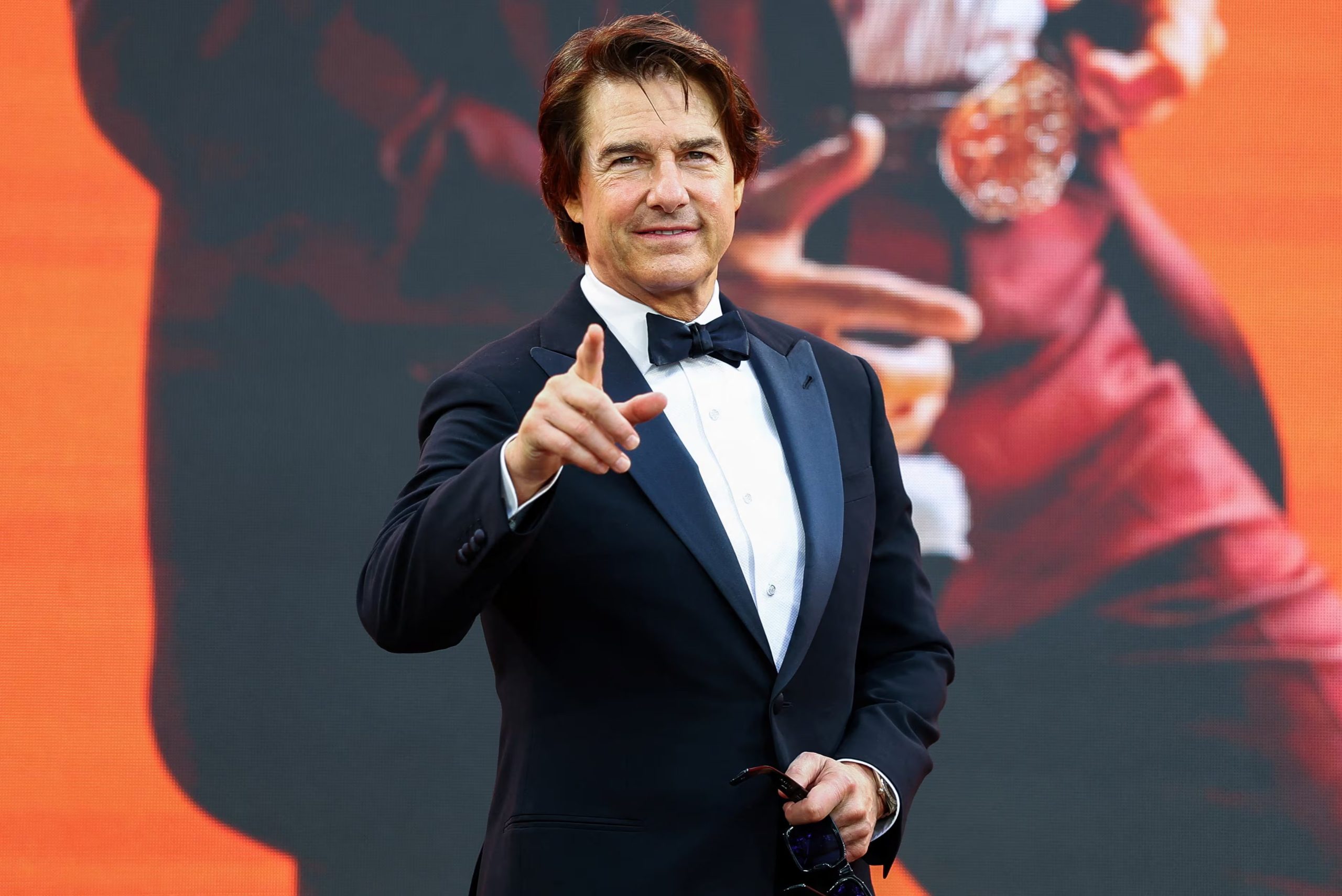 El actor Tom Cruise asiste al estreno mundial de 