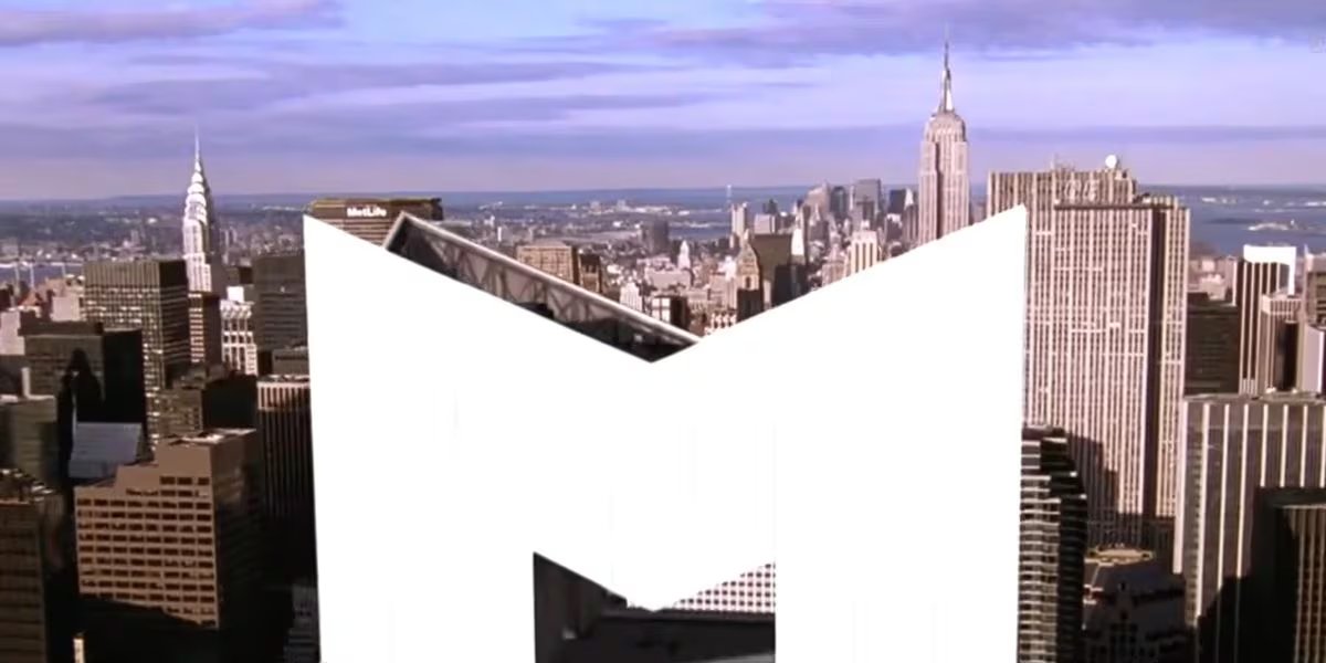 Zoolander eliminó digitalmente las Torres Gemelas de algunas tomas del horizonte de Manhattan (Captura/YouTube)