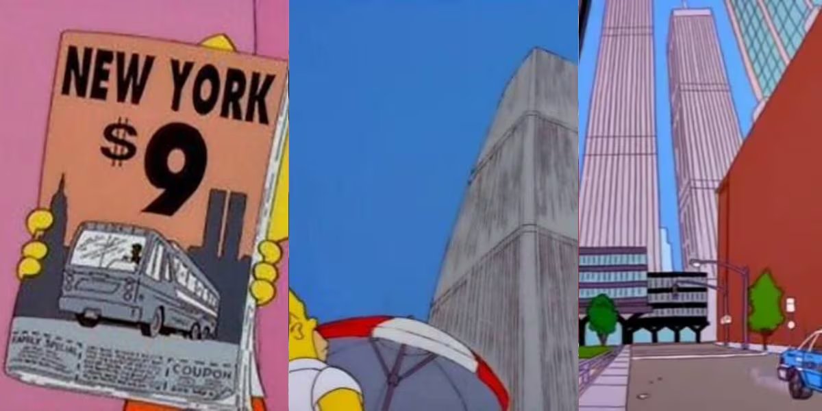 Las Torres Gemelas funcionaron como escenario principal del episodio y, tras los ataques, dejó de ser emitido (Imagen Ilustrativa Infobae)