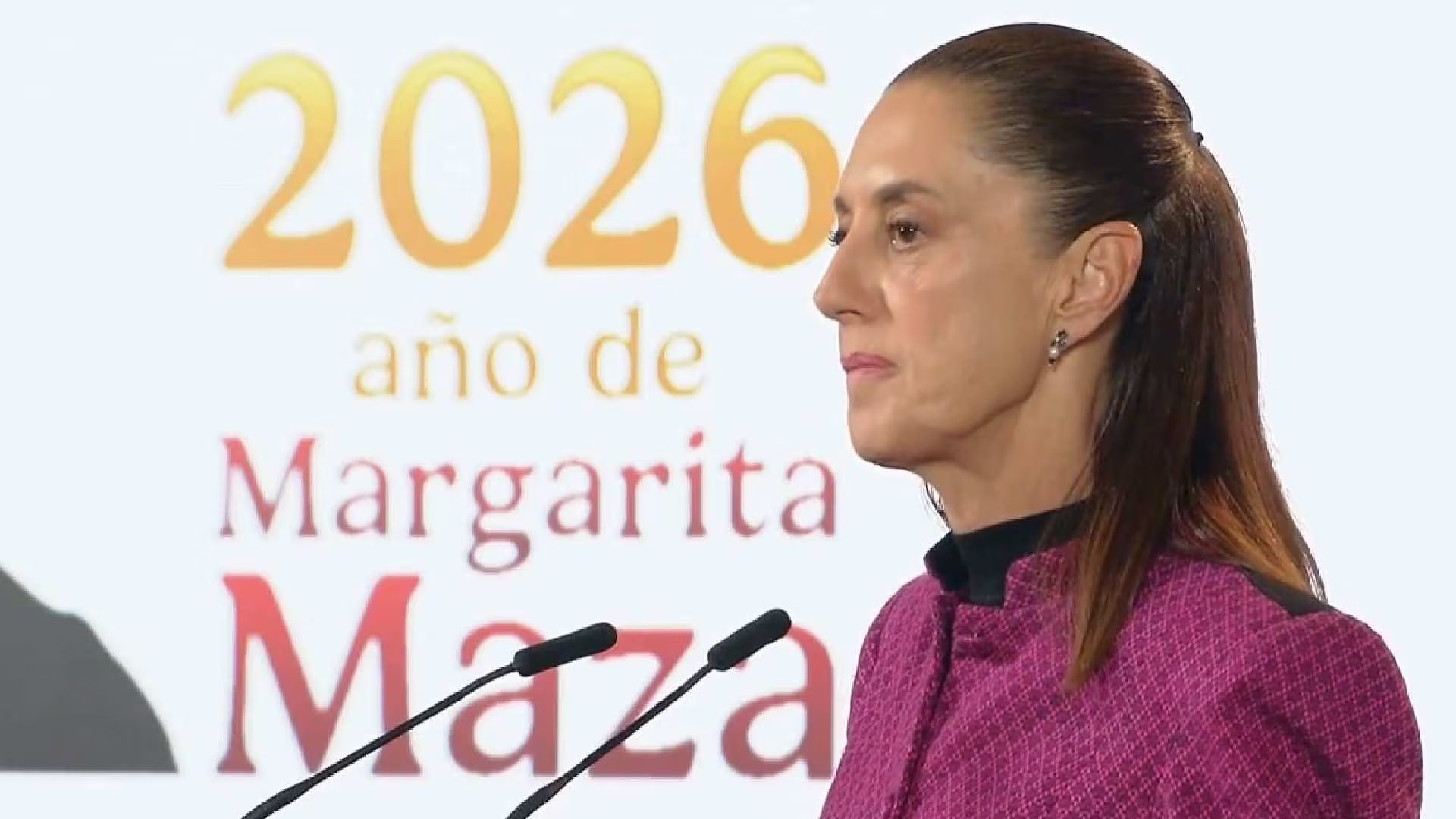 La presidenta aseguró que ya se encuentra apoyando a las familias. 
Crédito: X/ @Claudiashein