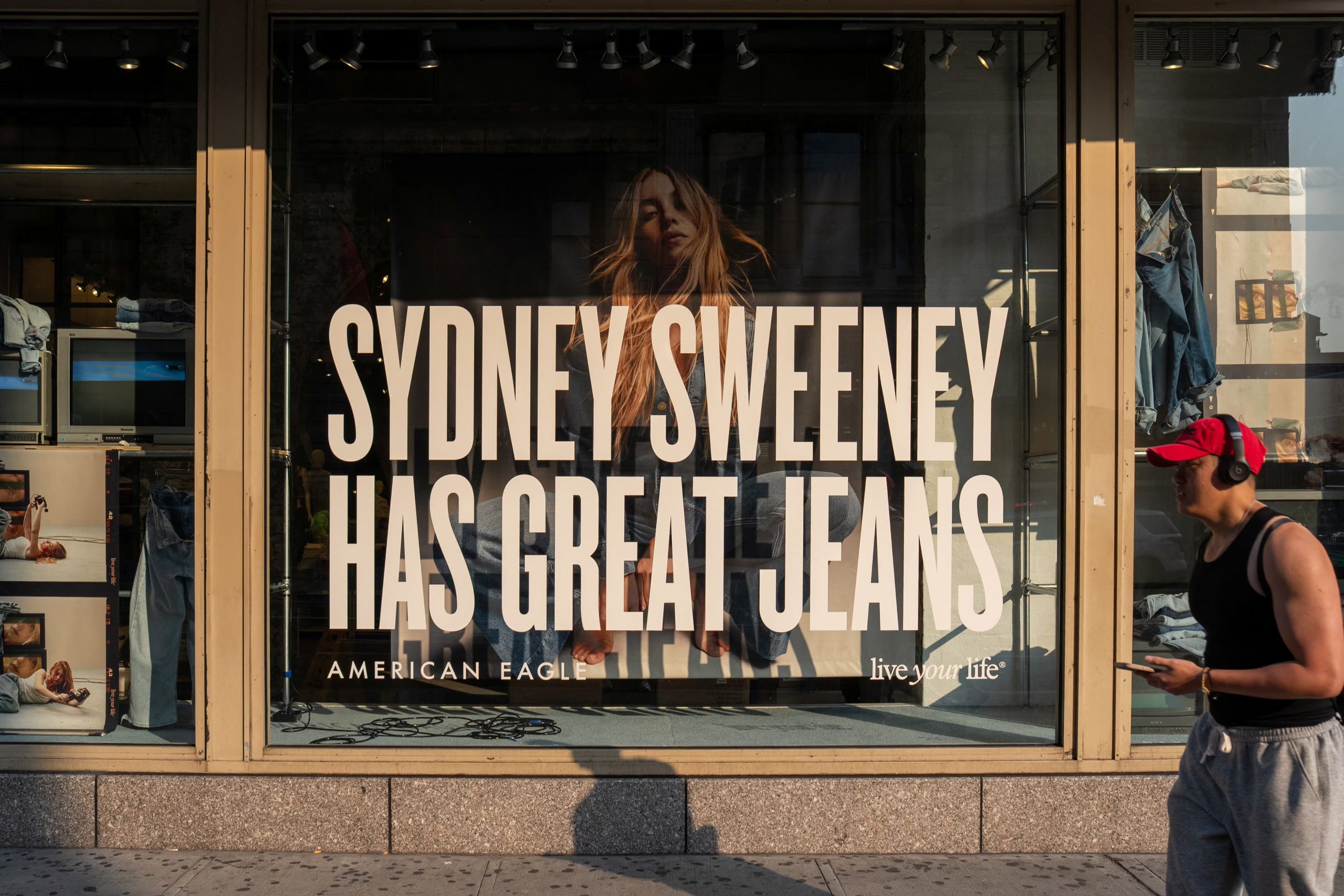 Anteriormente, Sydney Sweeney se vio involucrada en una gran controversia por una publicidad de American Eagle con connotaciones racistas
REUTERS/David 'Dee' Delgado