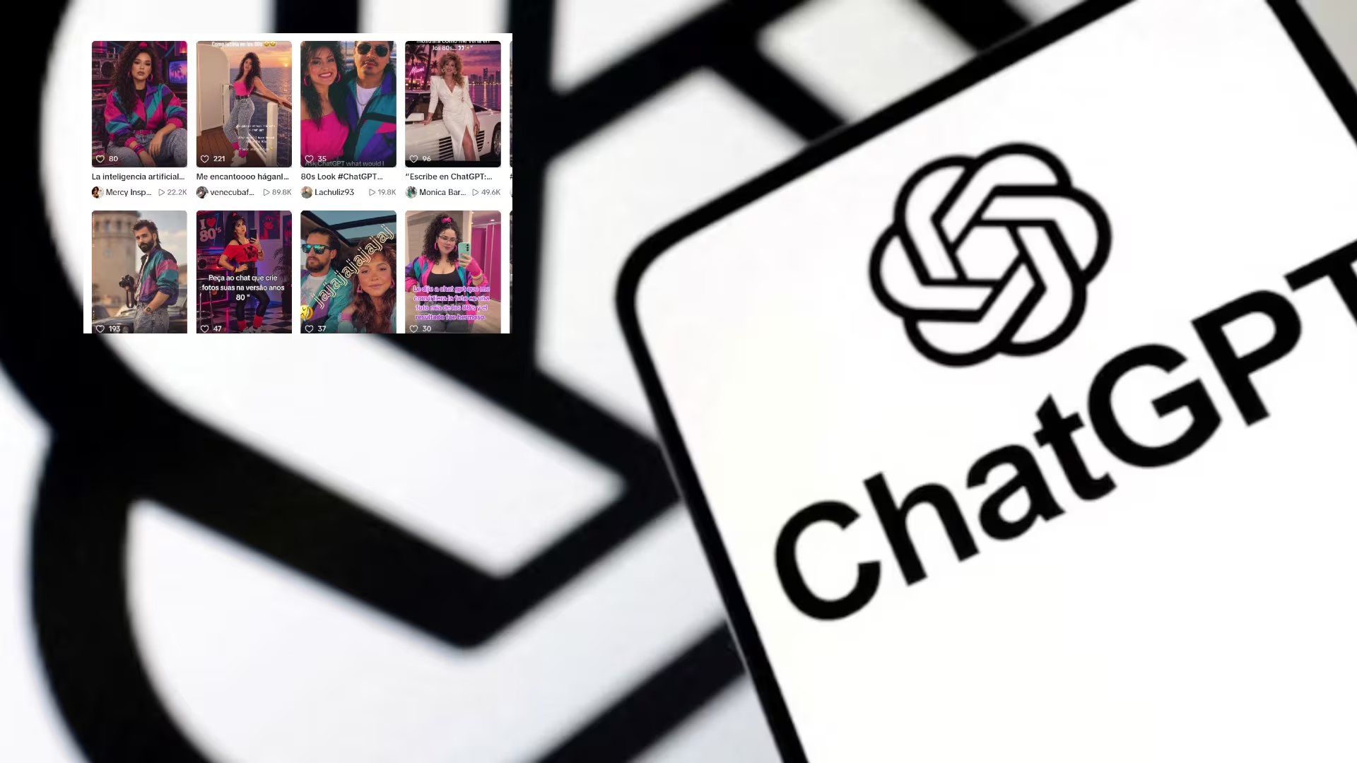 ChatGPT transforma fotografías actuales en escenas inspiradas en los años 80